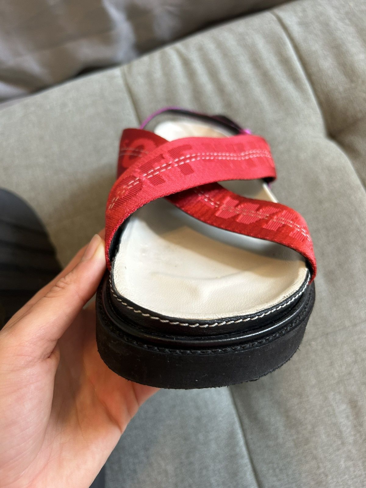 Off-White Off-White c/o Virgil Abloh INDUSTRIAL BAIL SANDALS Size US 7 / IT 37 - 7 Thumbnail