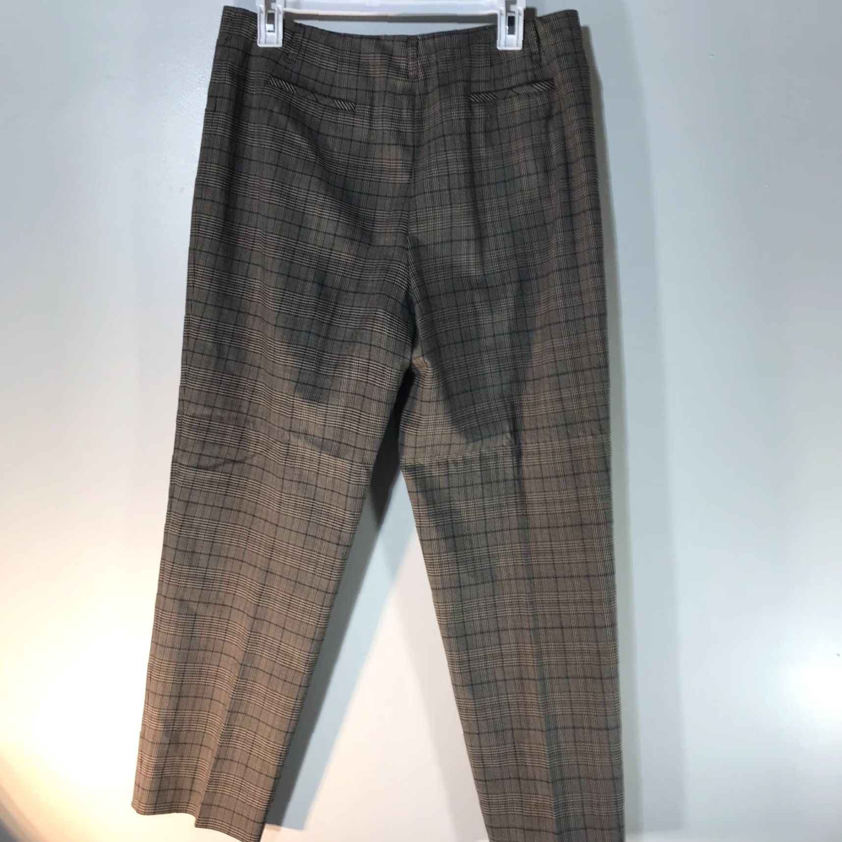 Talbots Talbots Petites Plaid Dress Pants Womens Size 12 Stretch Multicolor Modern Workwear Size 34" / US 12 / IT 48 - 2 Thumbnail