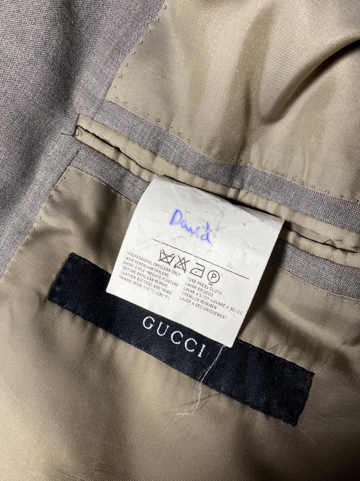 Gucci × Tom Ford × Vintage Gucci Tailored Jacket Size 52R - 5 Thumbnail