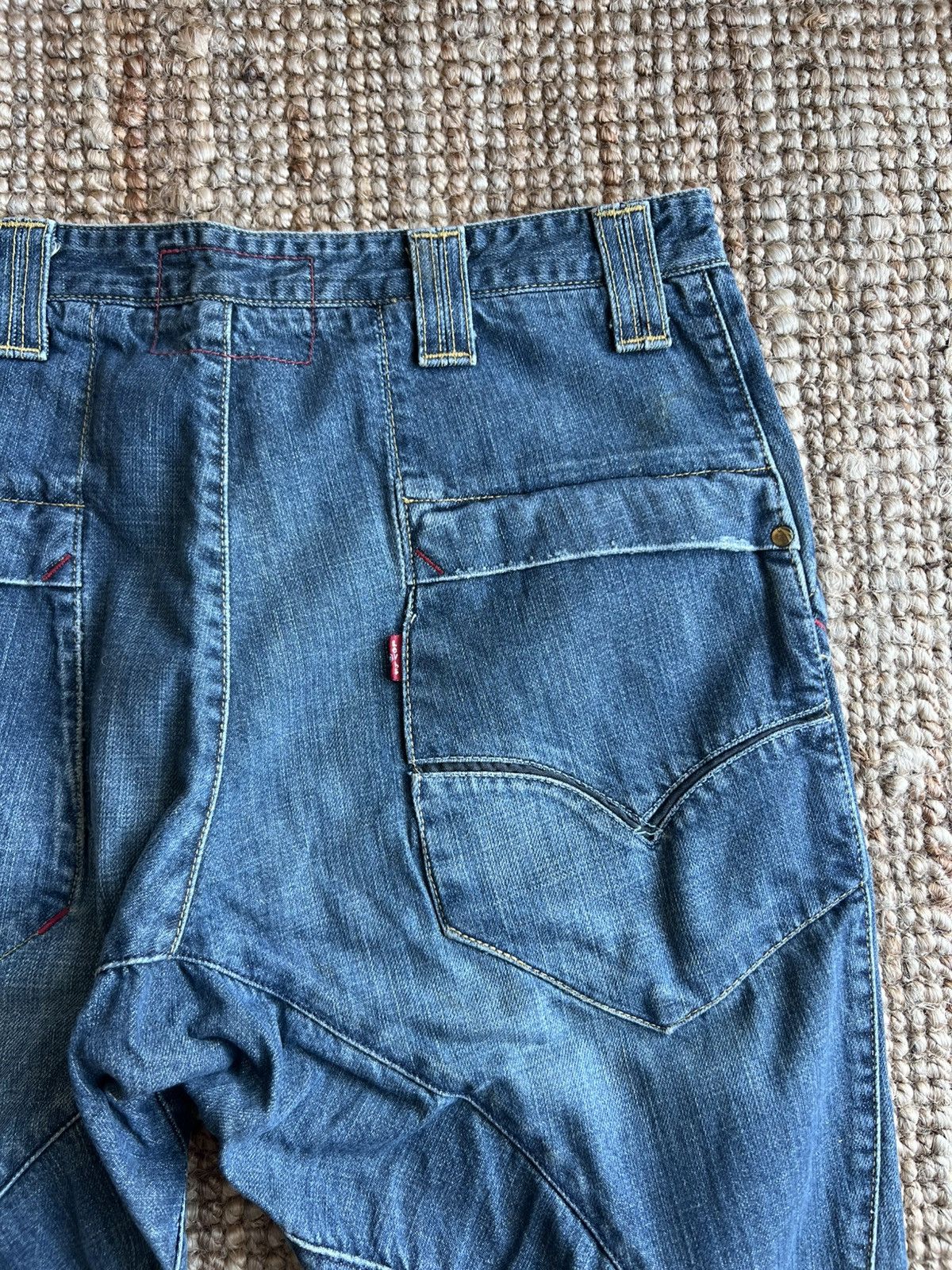 Levi's Rare design Vintage Levis Engineered Jeans W34 Actual 36x30 Size US 34 / EU 50 - 8 Thumbnail