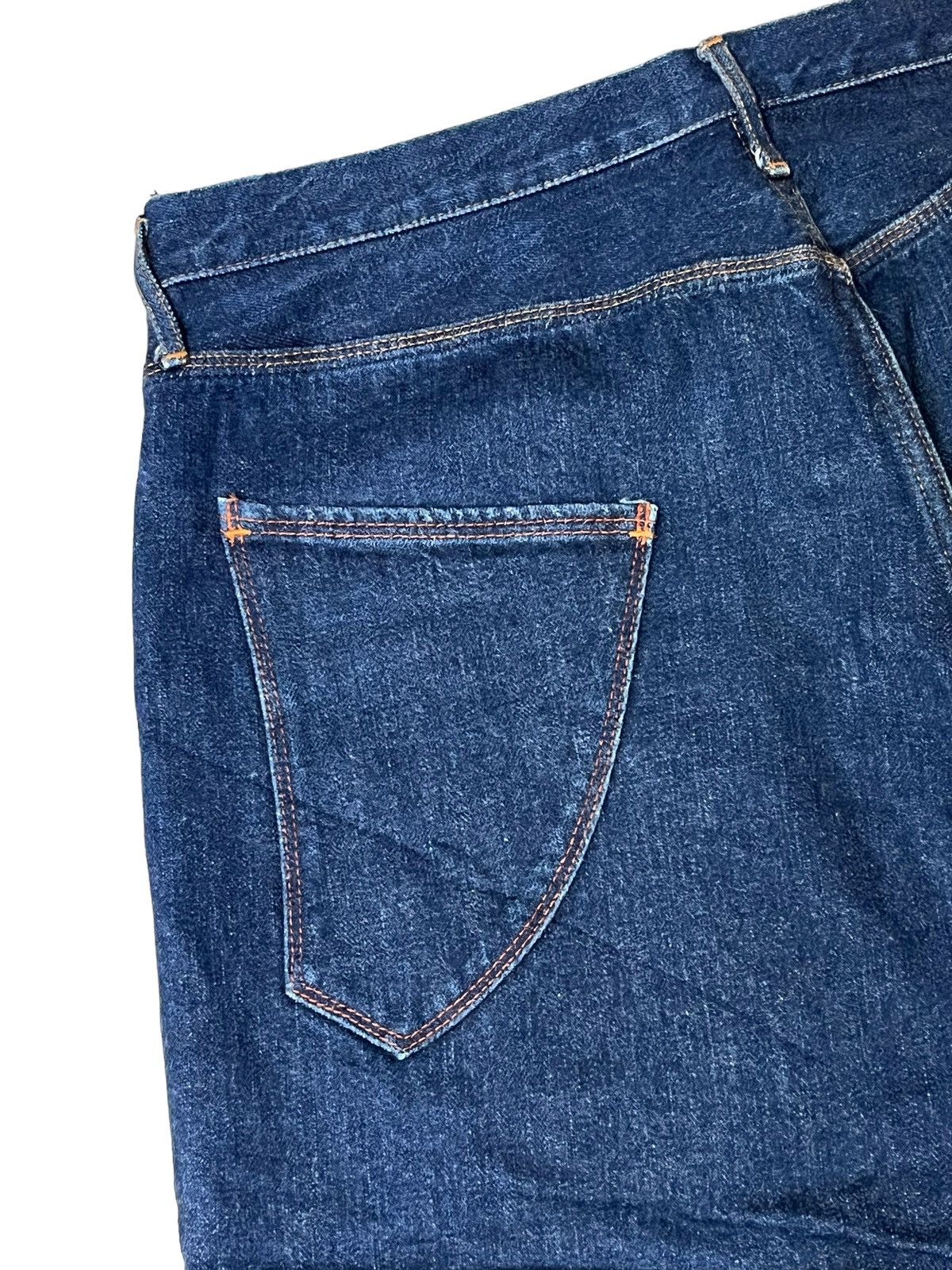 Japanese Brand NICE🔥KATOTOOL PROJECT BY HIROSHI KATO SELVEDGE SHORT JEANS Size US 32 / EU 48 - 9 Thumbnail