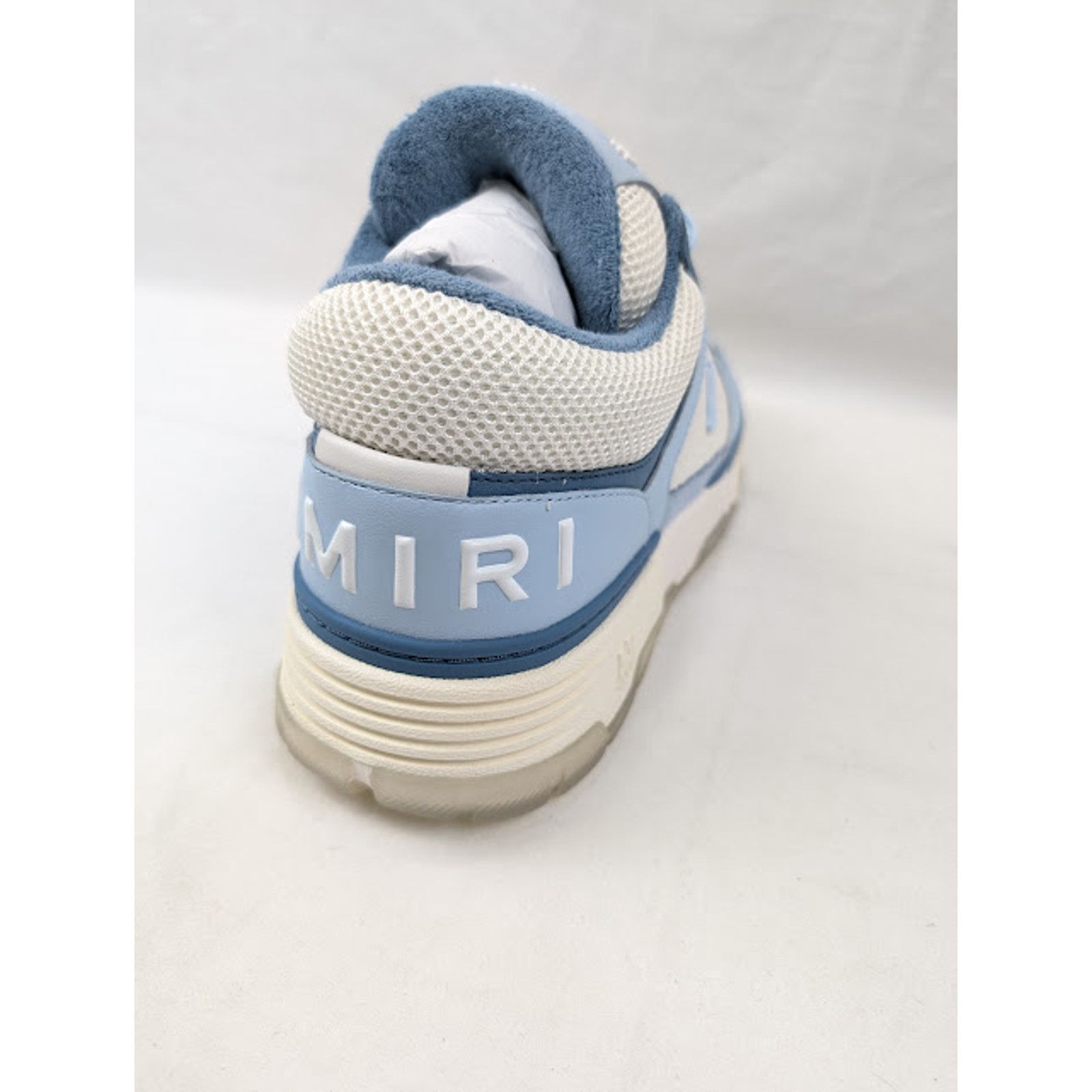 Amiri o1rshd1 MA-1 Low-Top Sneakers in Alabaster Blue Size US 13 / EU 46 - 12 Thumbnail