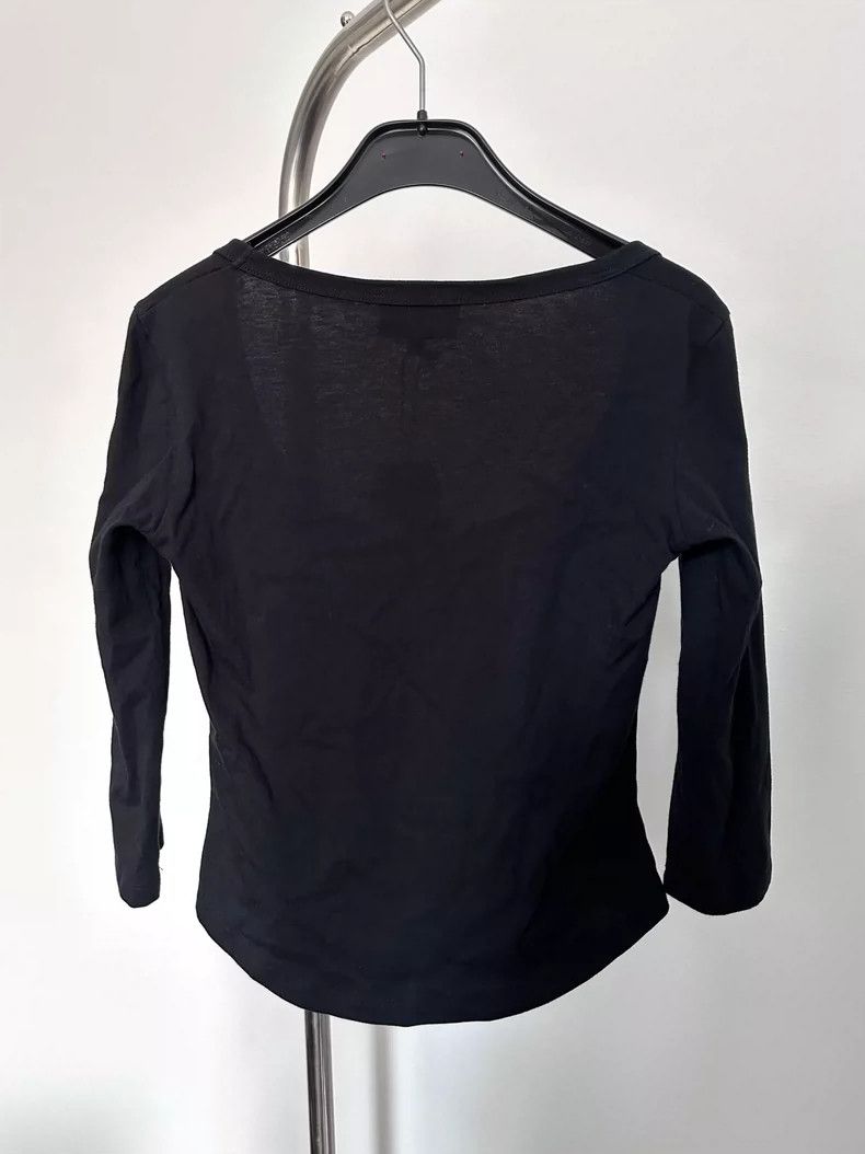 Vivienne Westwood Vivienne Westwood Embroidered low neck U top T-shirt with Size XS / US 0-2 / IT 36-38 - 6 Thumbnail