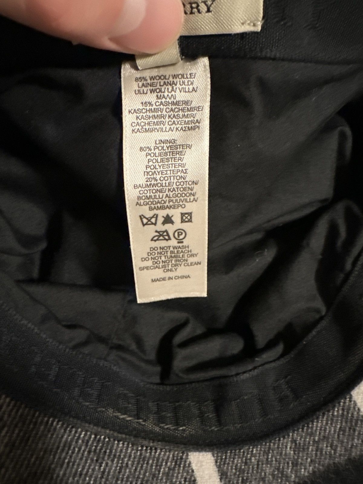 Burberry Wool Hat Burberry Size ONE SIZE - 3 Thumbnail