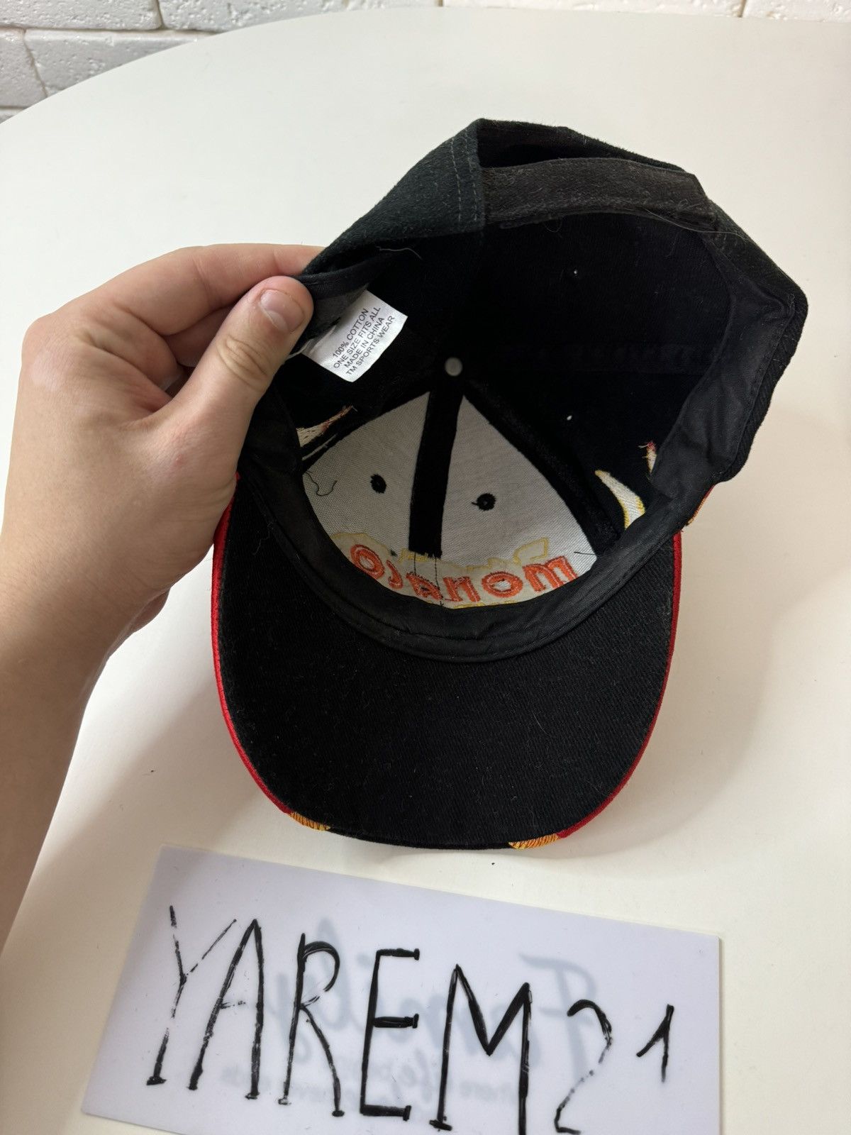 Vintage Monaco Grand Prix vintage cap hat Size ONE SIZE - 4 Thumbnail