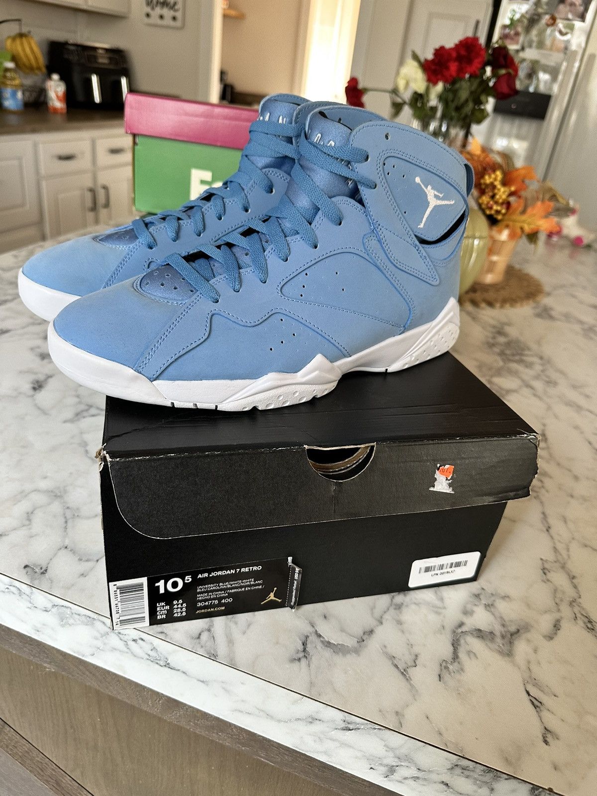 jordan 7 pantones