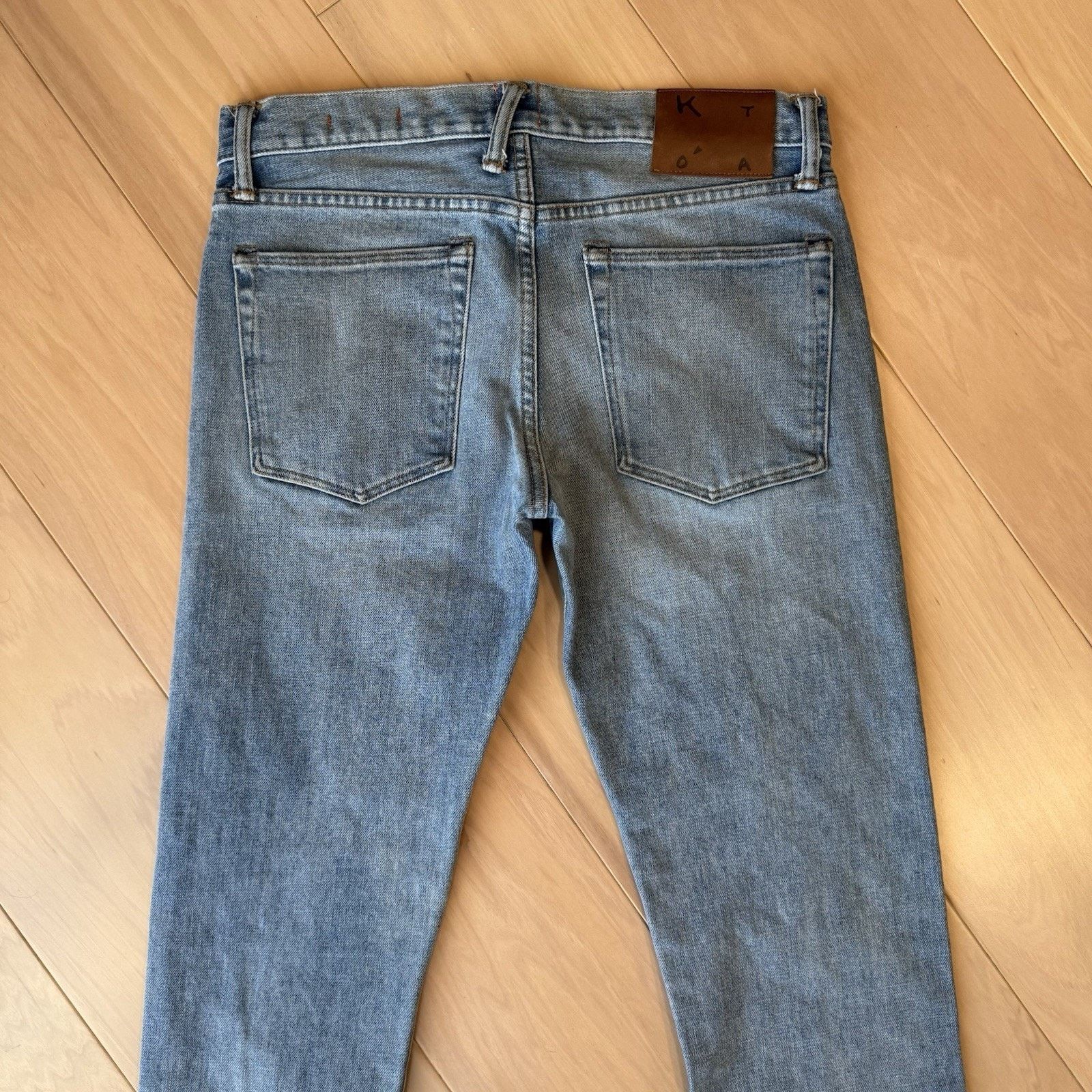 KATO Hiroshi Kato Selvedge Jeans 31 Blue Pen Slim Streeatwear Size US 31 - 9 Thumbnail