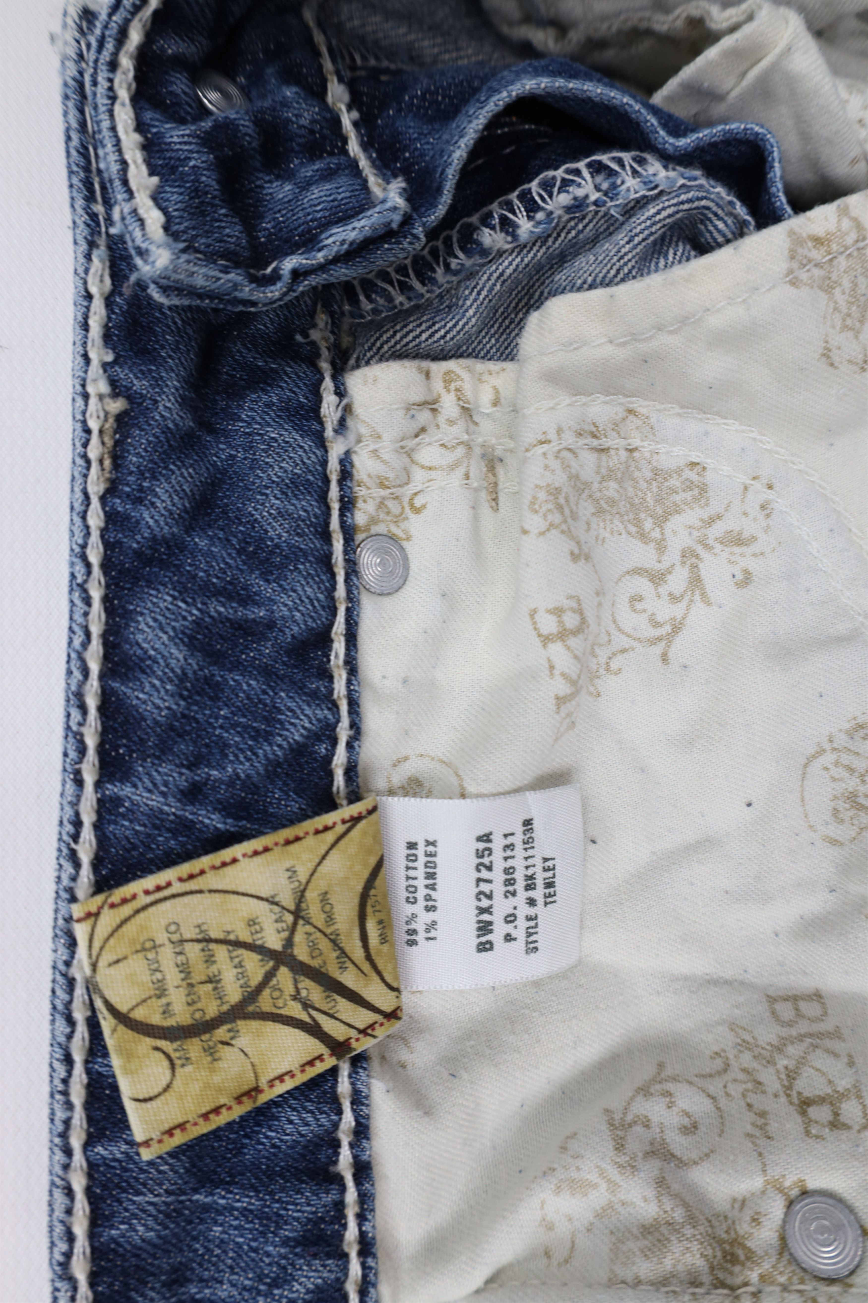 Vintage Vintage Y2K Buckle BKE Stretch Tenley Flared Denim Jeans Size 25" / US 0 / IT 36 - 8 Thumbnail