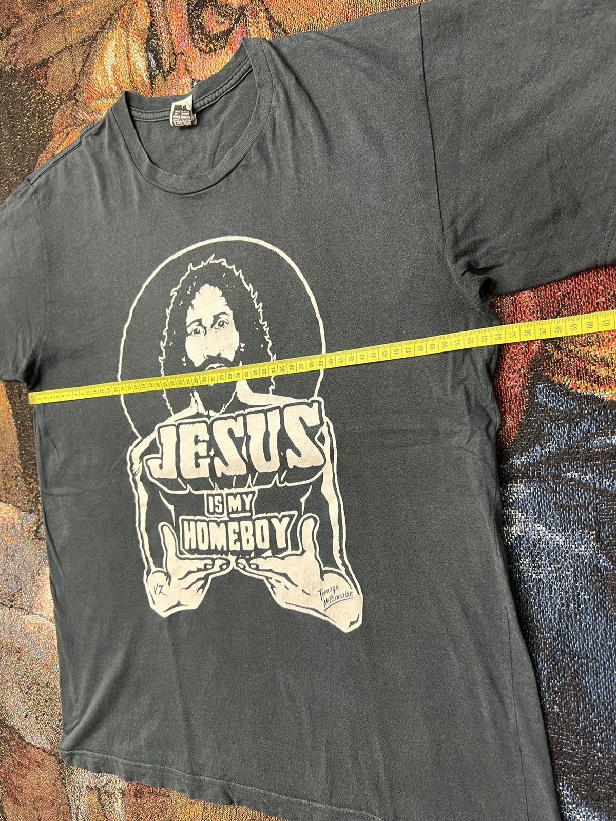 Vintage Y2K Teenage Millionaire Jesus Is My Homeboy Tee Size US L / EU 52-54 / 3 - 9 Thumbnail