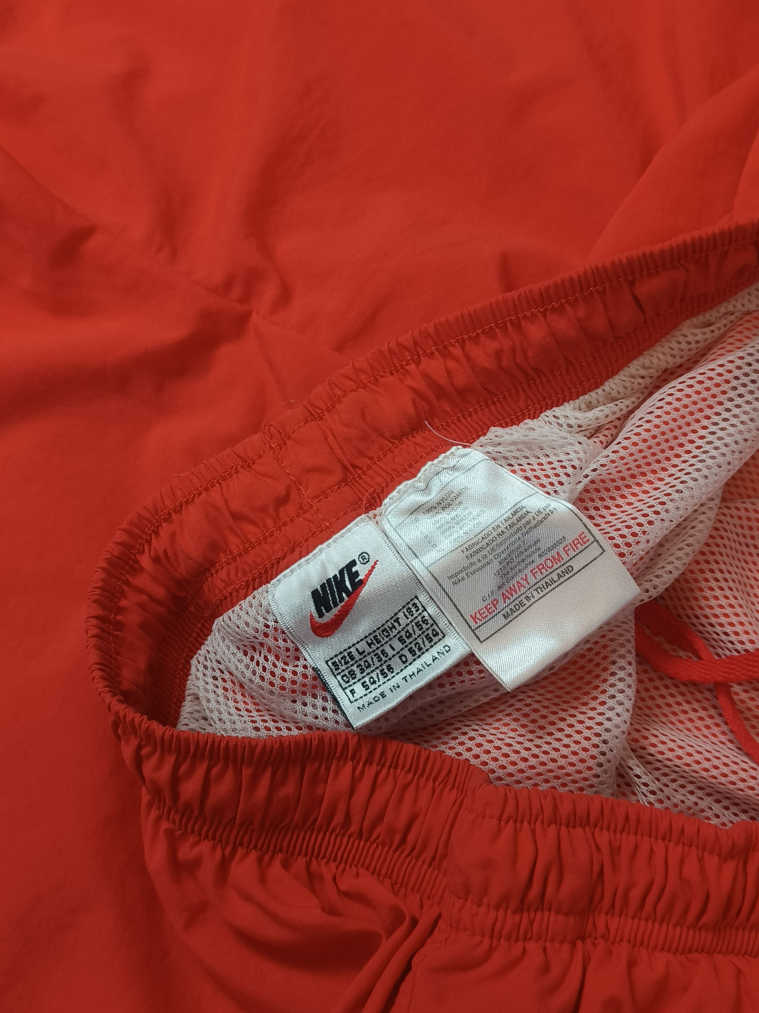 Nike × Vintage Vintage 90s Nike Athletic Shorts Black Swoosh Size US 34 / EU 50 - 4 Thumbnail