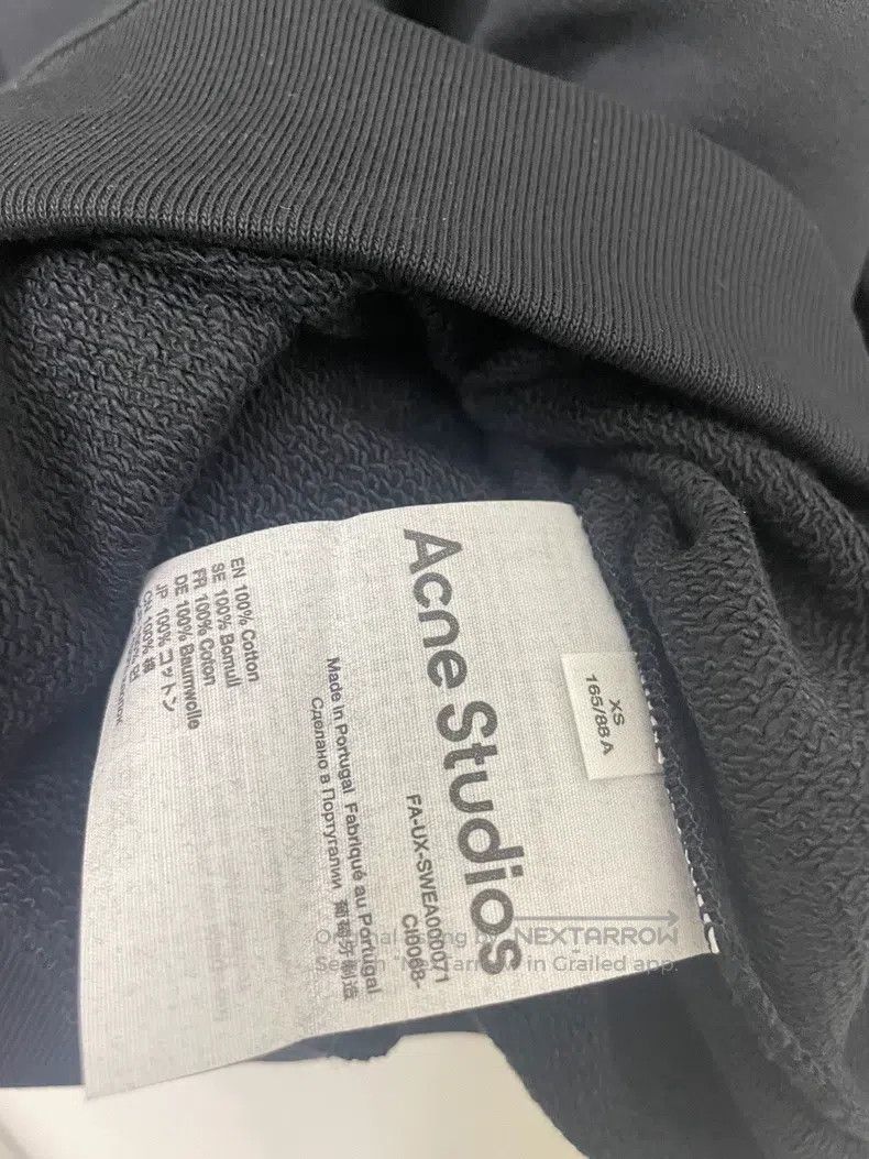 Acne Studios Acne Studios Black Sweatshirt Size US XS / EU 42 / 0 - 4 Thumbnail