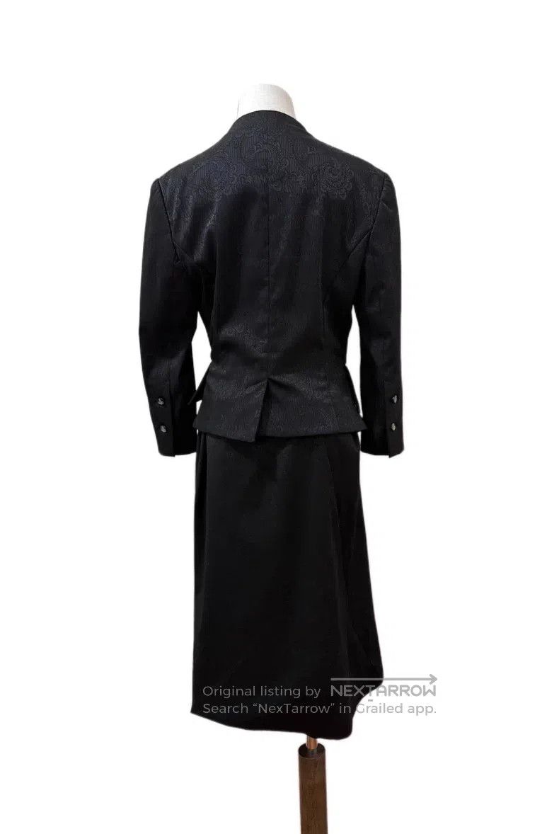 Vivienne Westwood Vivienne Westwood Black Asymmetrical Skirt Suit with Hidde Size S / US 4 / IT 40 - 3 Thumbnail