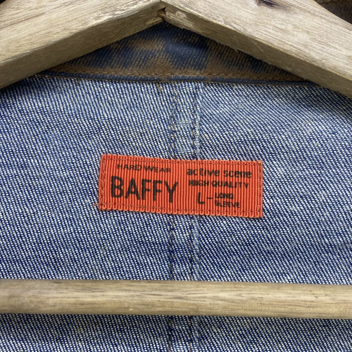 Vintage Baffy Hard Wear Soft Denim Polyurethane Chore Worker Jacket Size US M / EU 48-50 / 2 - 18 Thumbnail