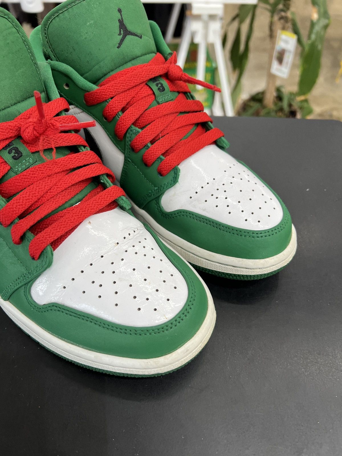 Jordan Brand × Nike Air Jordan 1 Low Pine Green Sz. 9.5 (2020) Size US 9.5 / EU 42-43 - 7 Thumbnail