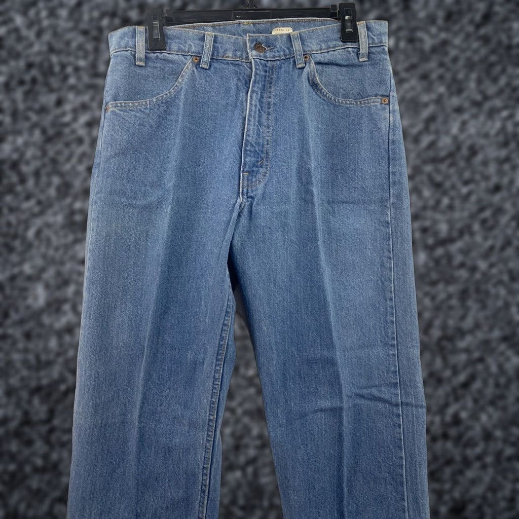 Levi's VINTAGE Levi Jeans 32x28 High Rise Denim Pants Women’s Blue 90s Levi's 550 Mom Jeans Size 24" / US 00 / IT 34 - 1 Thumbnail