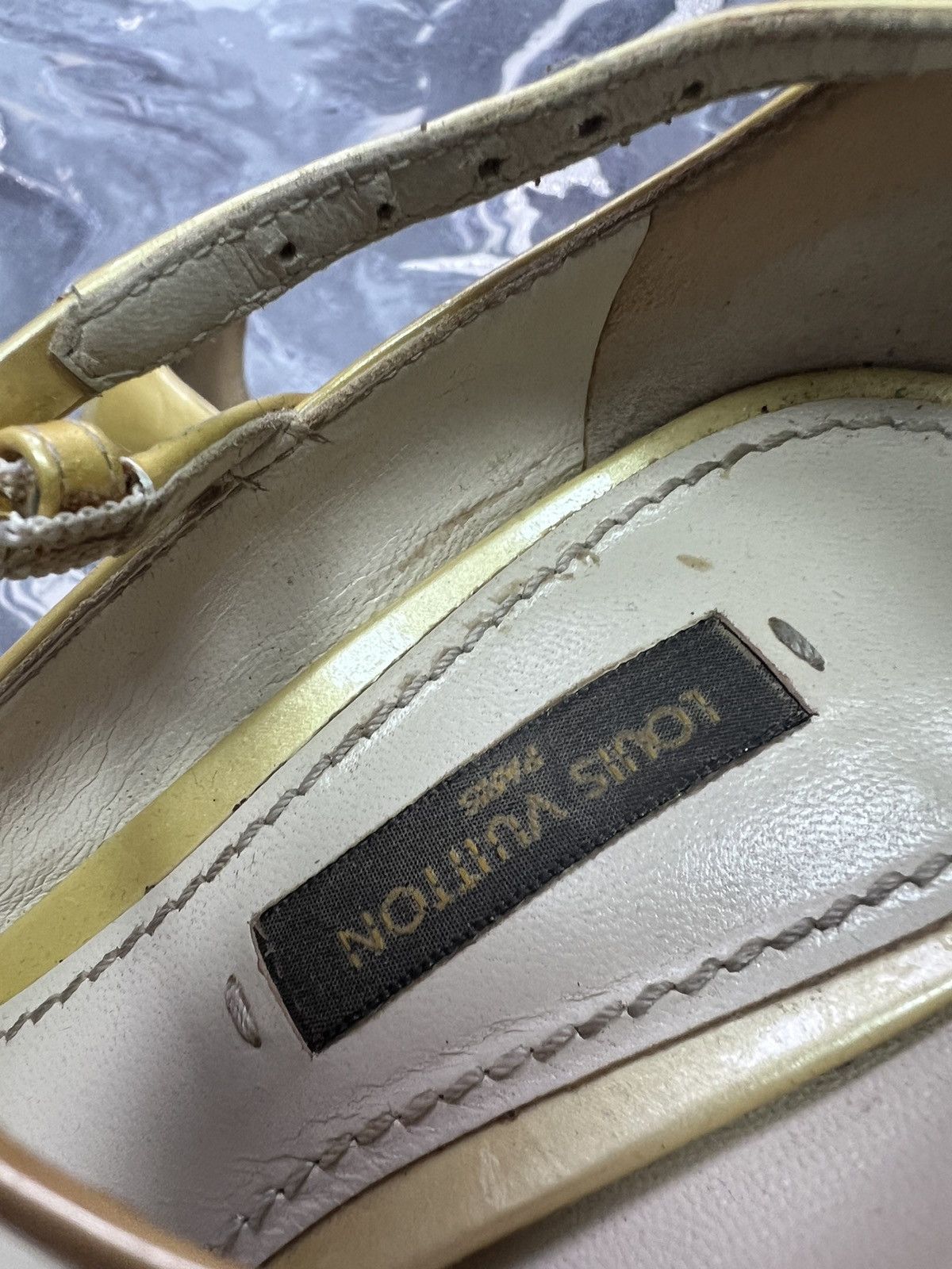Louis Vuitton Louis Vuitton monogram vintage Sandals wedge heel open toe Size US 6 / IT 36 - 16 Thumbnail