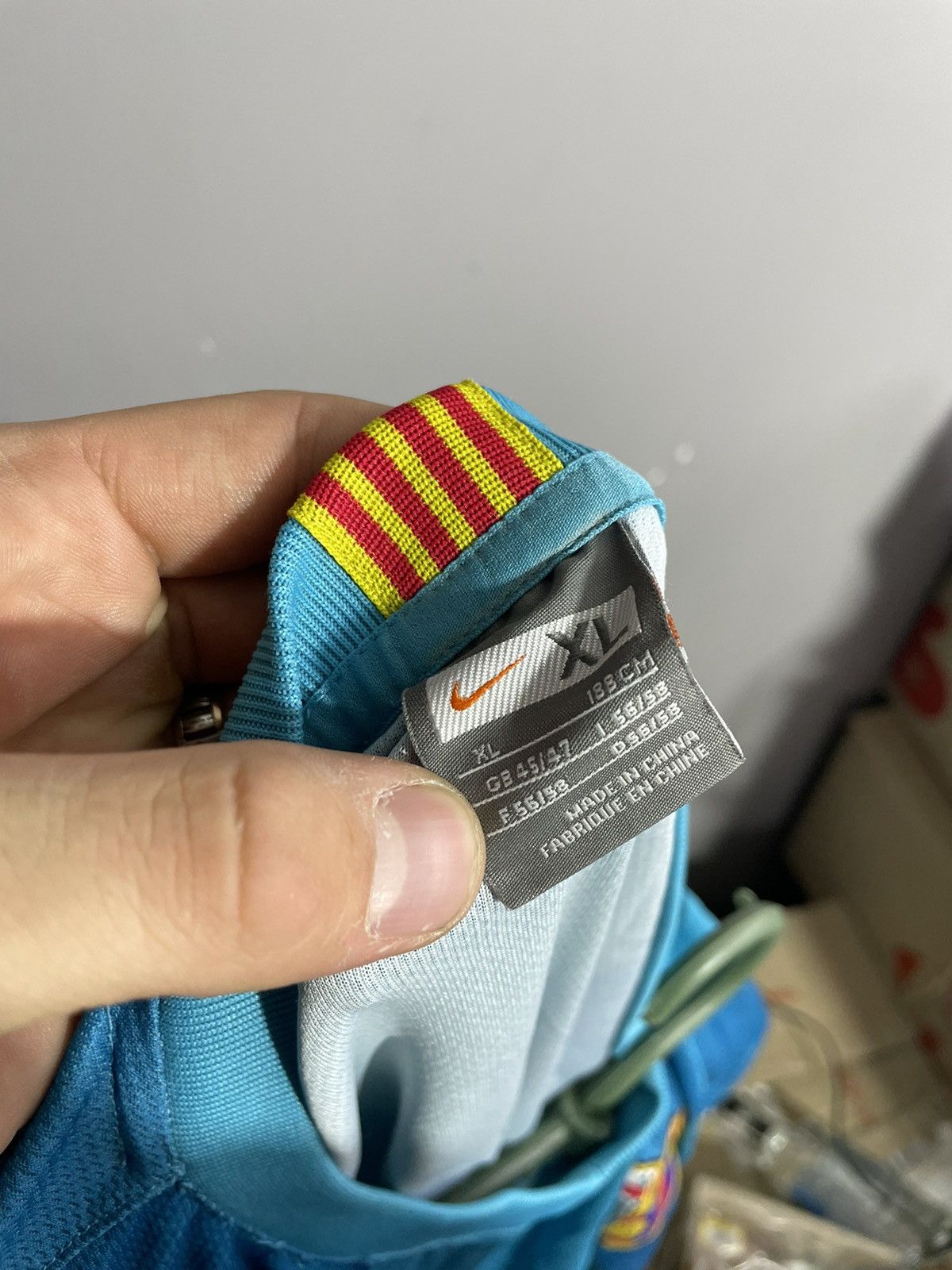 Nike × Vintage Vintage Nike FC Barcelona football shirt jersey size XL Size US XL / EU 56 / 4 - 11 Thumbnail