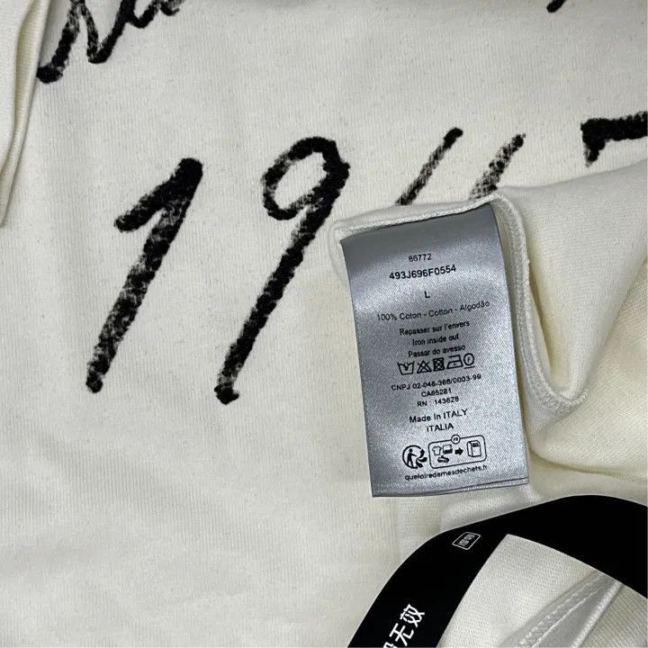 Dior Dior Dior Letter Print Relaxed T-Shirt for Men 0079-2507 Size US L / EU 52-54 / 3 - 3 Thumbnail