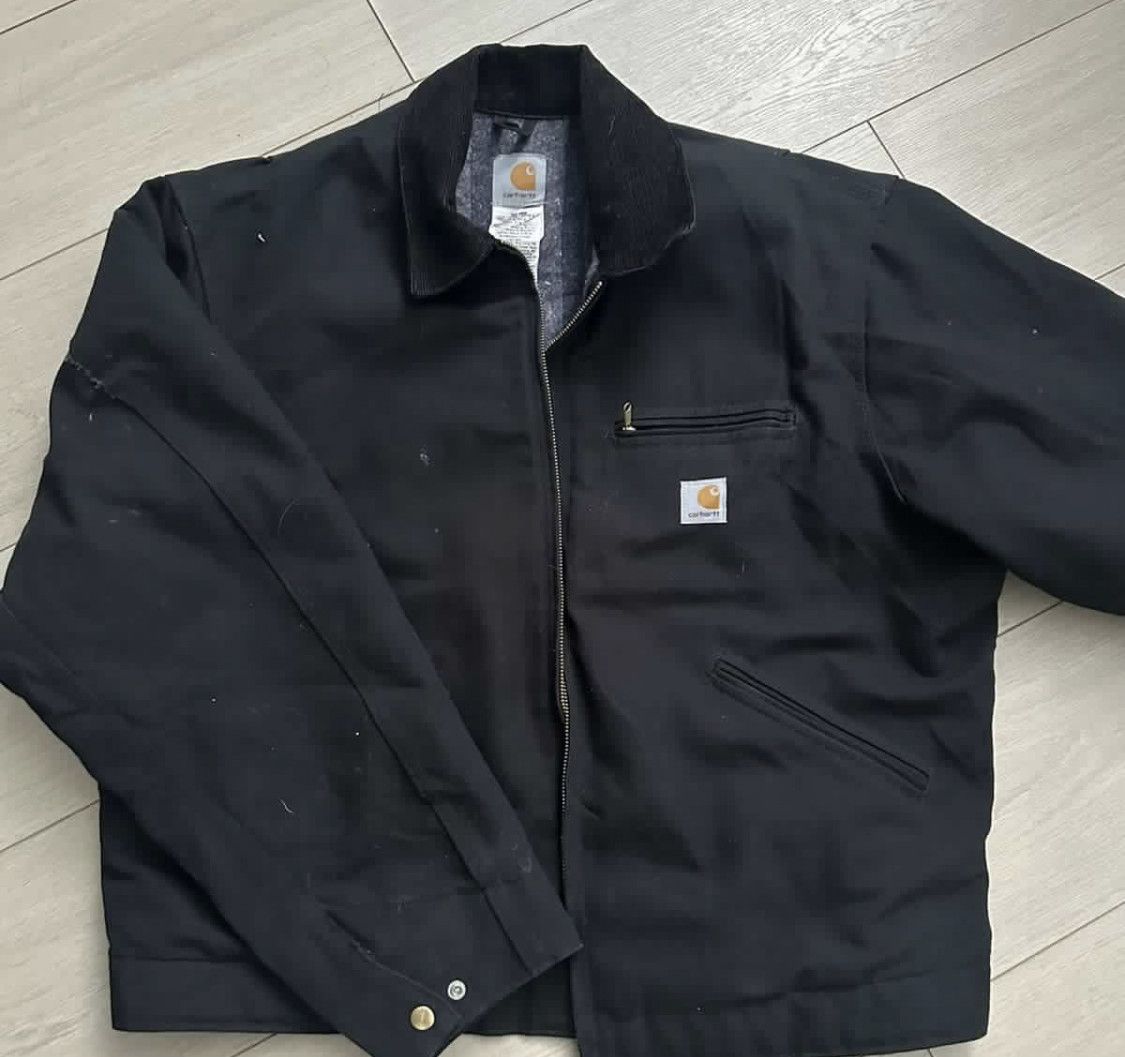 Carhartt Vintage Carhartt Detroit Jacket J01 Size US XL / EU 56 / 4 - 1 Thumbnail