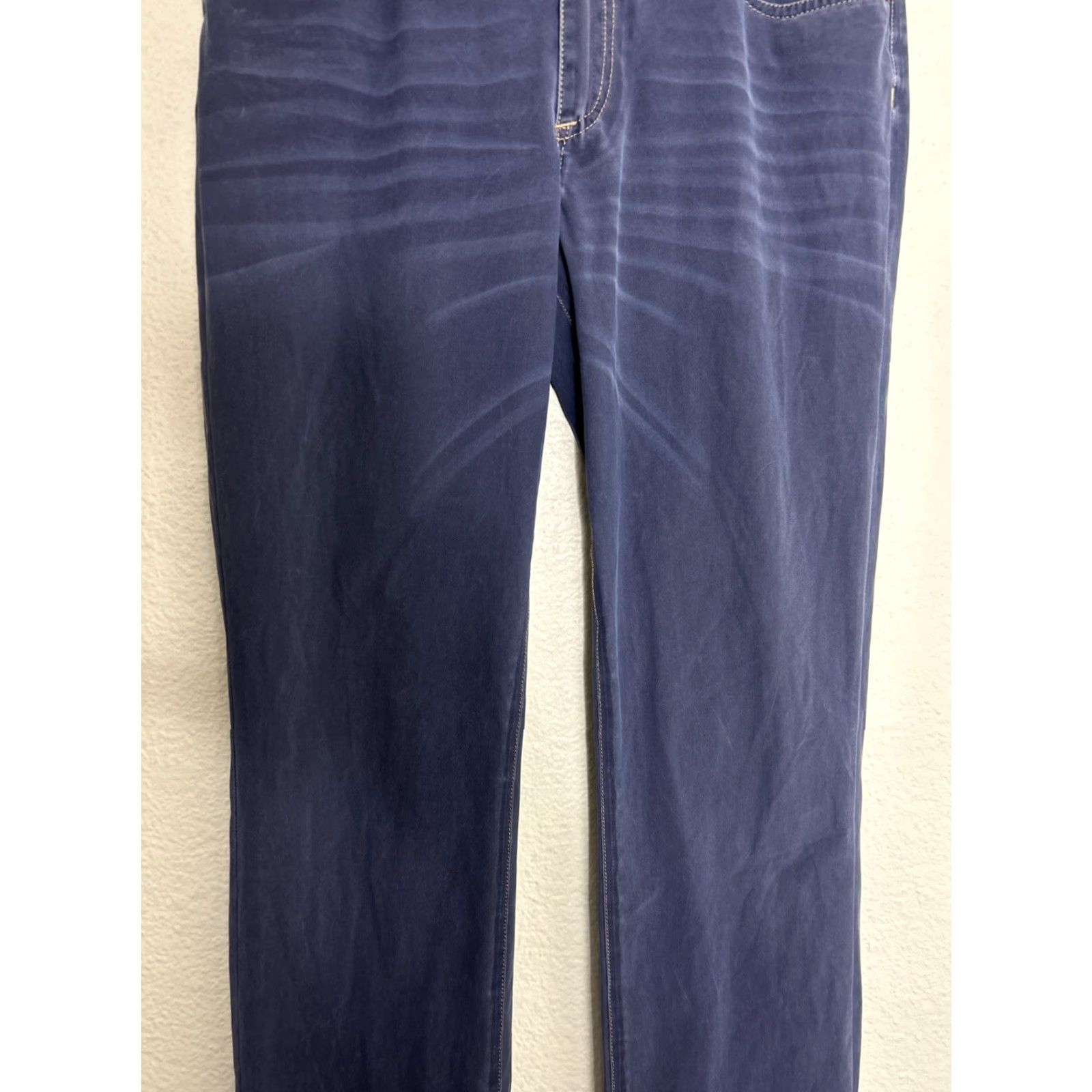 4SDESIGNS ROBERTO RICCI DESIGNS Blue Polyamide Elastane Pants Mens 42 Regular 30x31 Chino Color Blue 30 Inseam 31in Mens Size US 42 / EU 58 - 3 Thumbnail