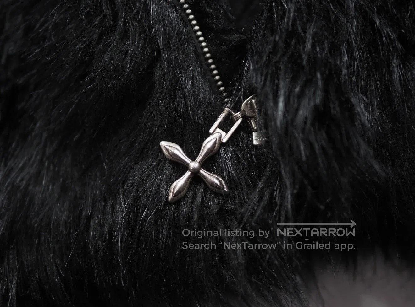 SMFK SMFK Fur Snowman Jacket Black. Size M / US 6-8 / IT 42-44 - 4 Thumbnail