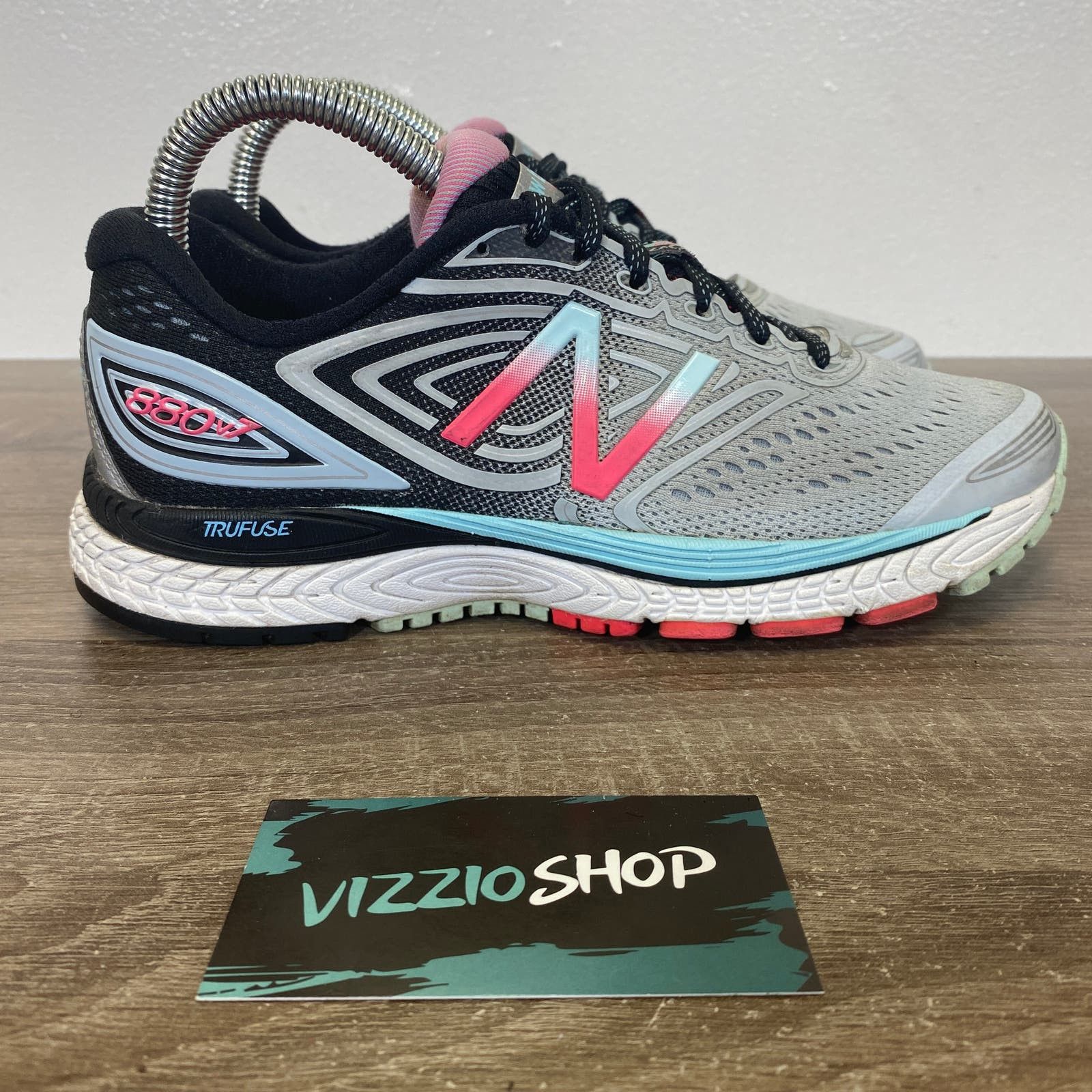 New Balance New Balance 880 v7 Grey Navy Blue Pink Running Shoes