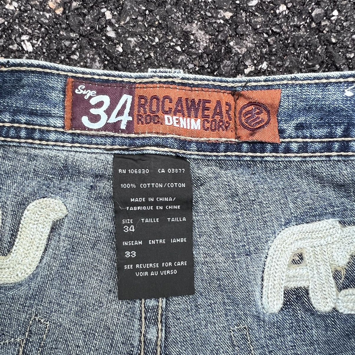 Rocawear VTG ROCA WEAR LOOSE FIT Size US 34 / EU 50 - 7 Thumbnail