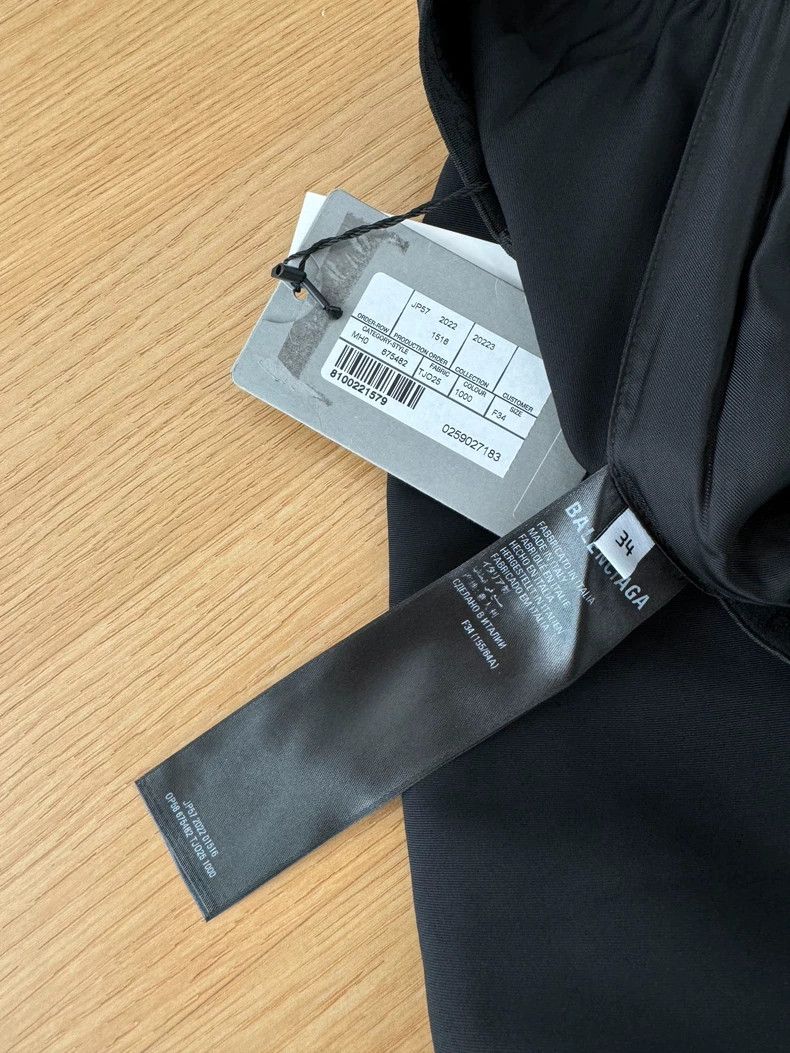 Balenciaga Balenciaga Straight-leg trousers made of draped fabric Size US 34 / EU 50 - 5 Thumbnail