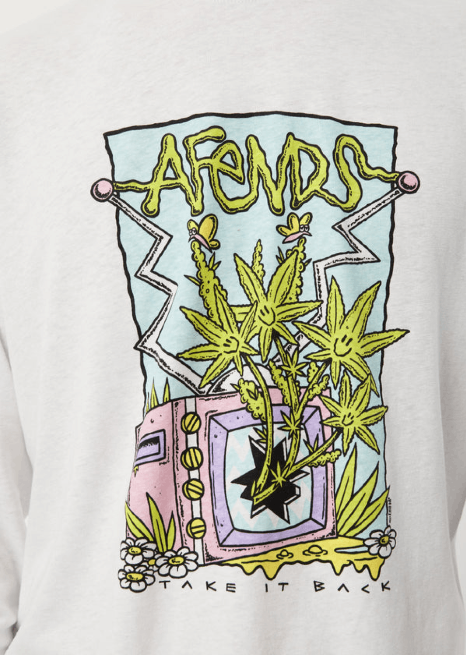 Afends BNWT Afends - Take It Back - Hemp Long Sleeve T-Shirt Medium Size US M / EU 48-50 / 2 - 6 Thumbnail