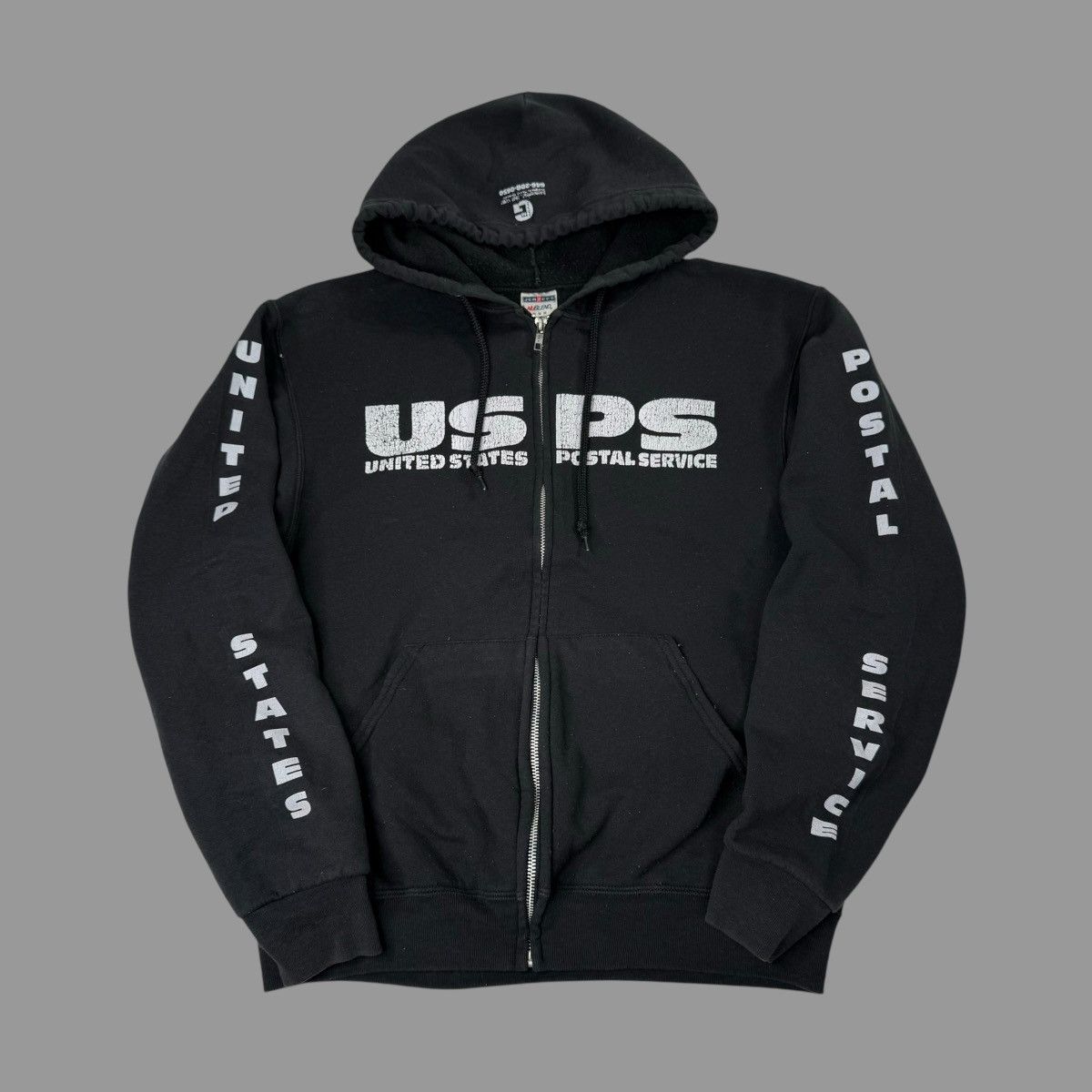 Vintage Vintage usps zip up hoodie Grailed