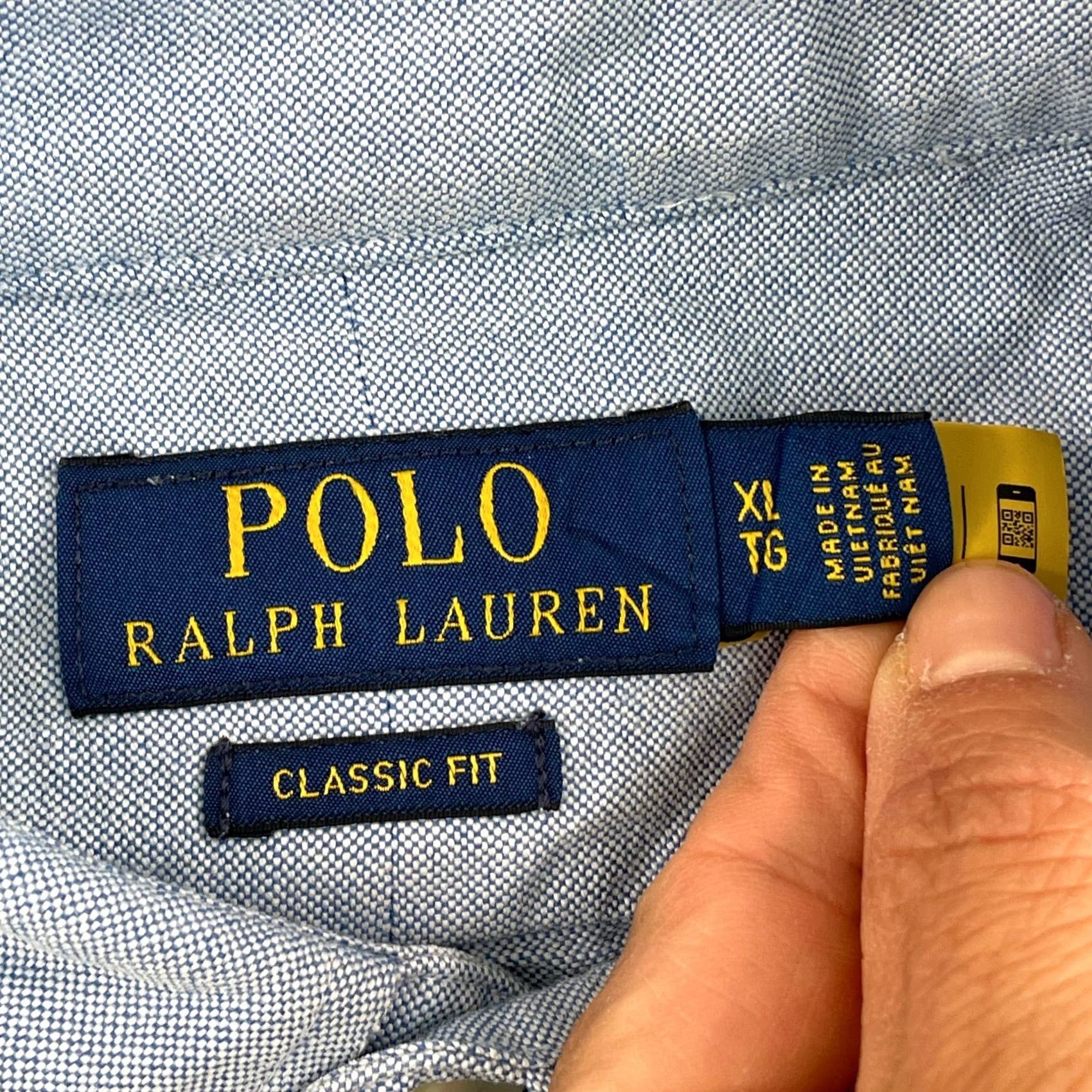 Polo Ralph Lauren Polo Ralph Lauren Oxford Shirt Men XL Blue OCBD Classic Fit Preppy Button-Down Collared Long Sleeve Size US XL / EU 56 / 4 - 2 Thumbnail