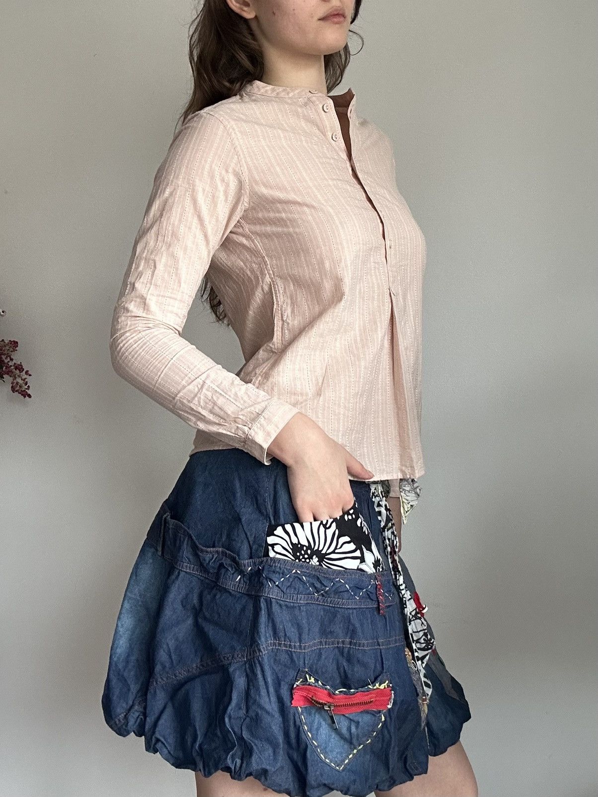 Uniqlo Ines de la Fressange x Uniqlo Cotton Blouse Size XS / US 0-2 / IT 36-38 - 5 Thumbnail