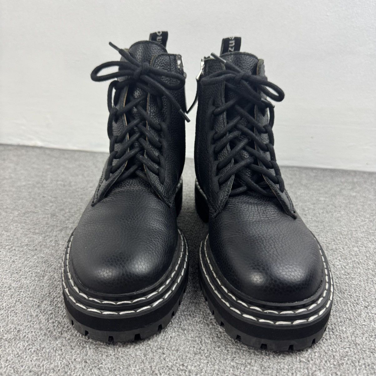 Proenza Schouler Proenza Schouler - Lug Sole Combat Boots Size US 8 / IT 38 - 3 Thumbnail