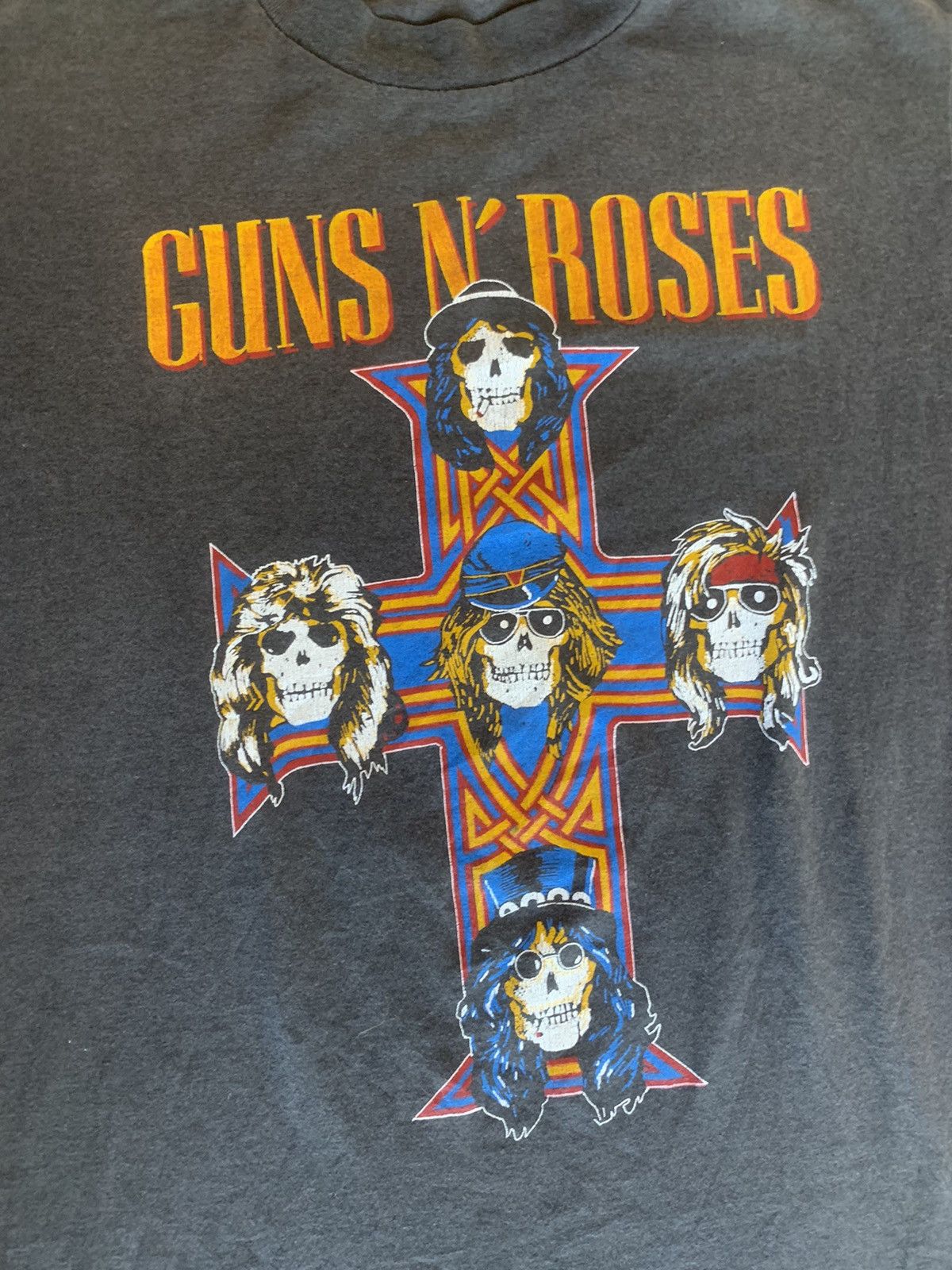 Band Tees × Vintage Guns n roses 1987 tee Size US M / EU 48-50 / 2 - 2 Thumbnail