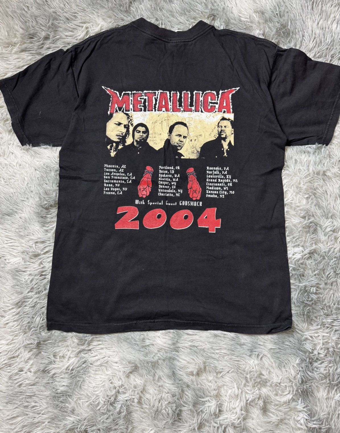 Metallica Vintage Metallica St Anger 2004 Size US M / EU 48-50 / 2 - 6 Thumbnail