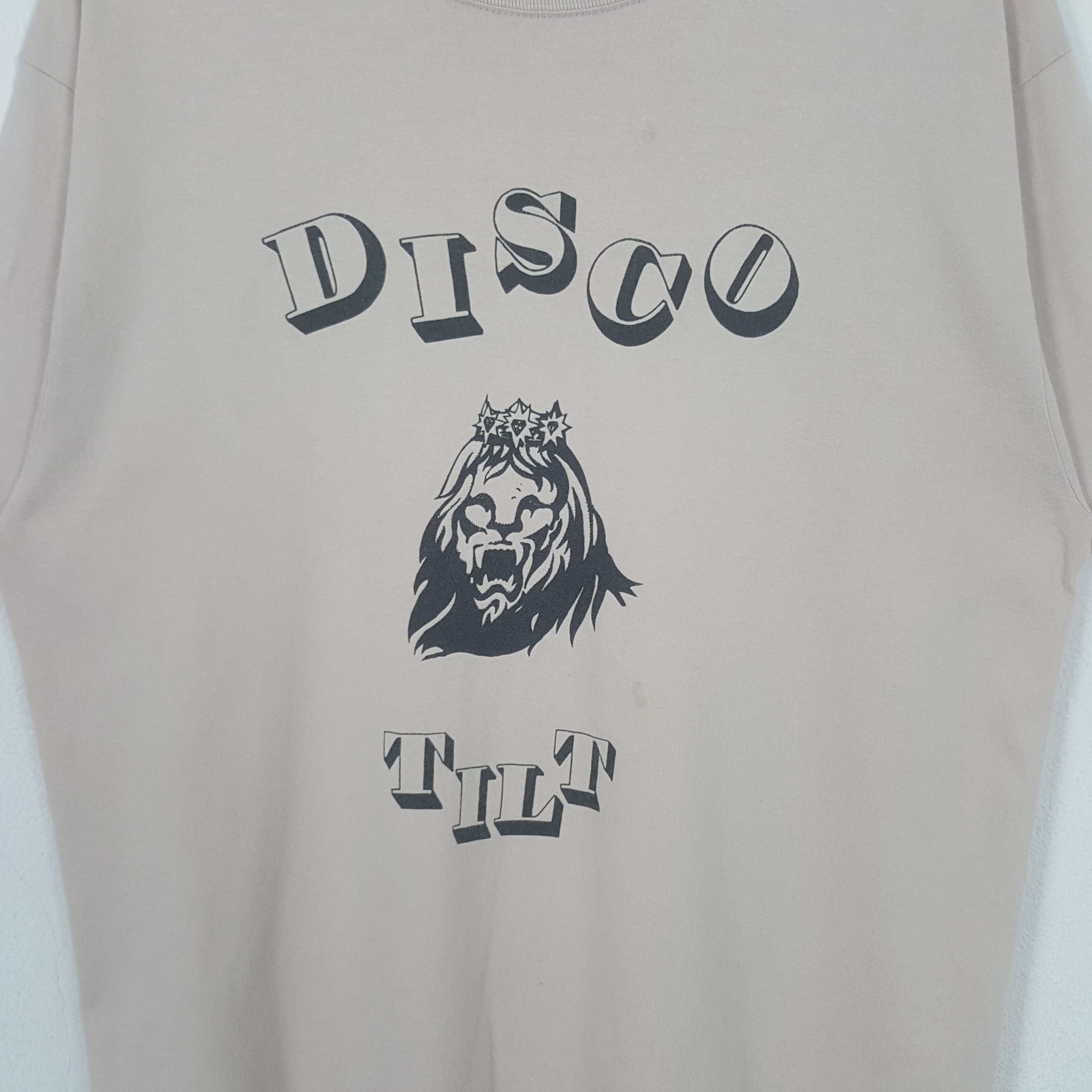 Japanese Brand Vintage Tilt Disco Japanese Streetwear Tshirt RR12 Size US L / EU 52-54 / 3 - 2 Thumbnail