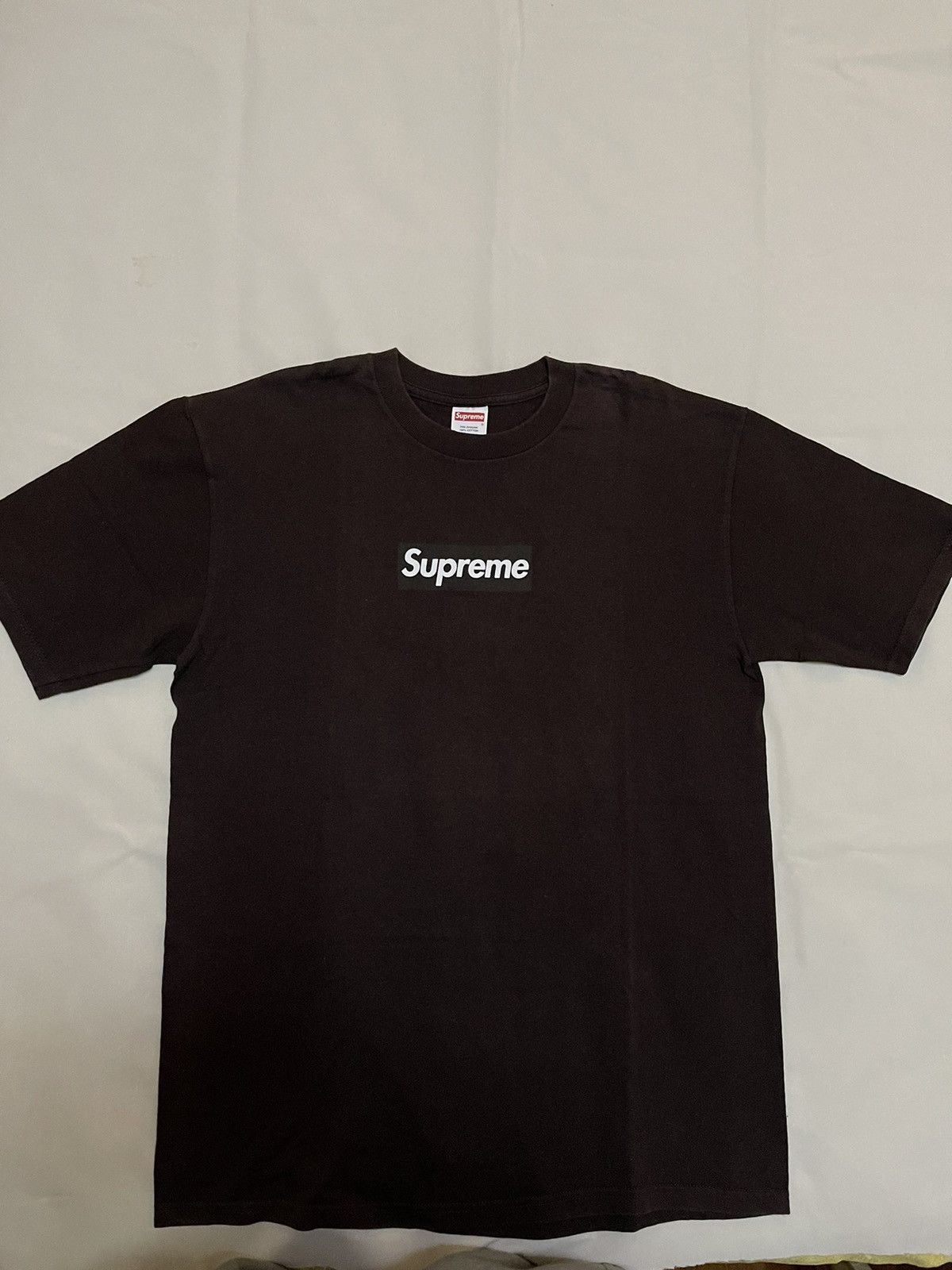 Supreme Supreme 03 Brown on Brown box logo tee Size US L / EU 52-54 / 3 - 1 Thumbnail