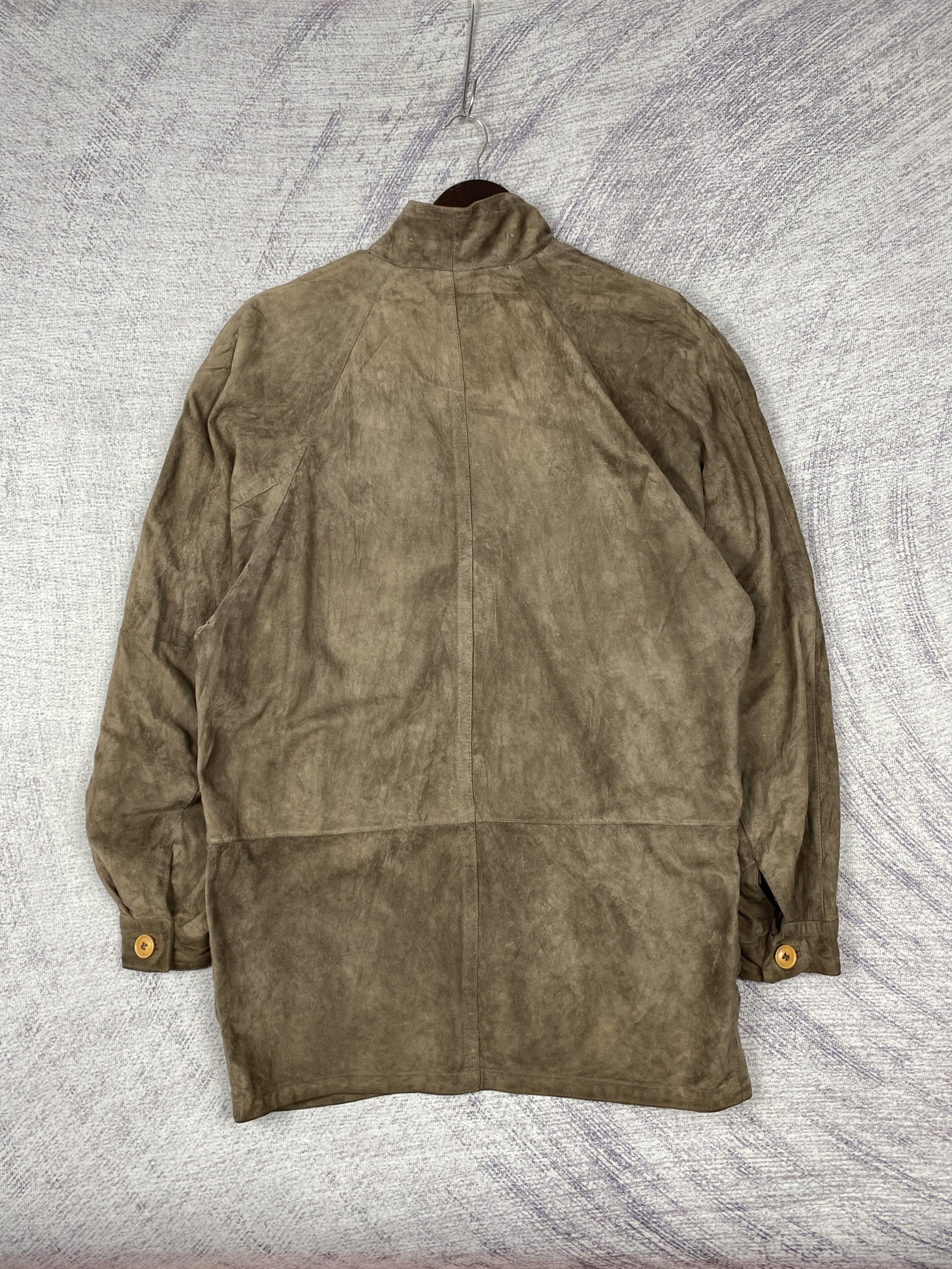 Vintage Vintage Italian Multi Pocket Button Up Plain Canvas Jacket Size US S / EU 44-46 / 1 - 4 Thumbnail