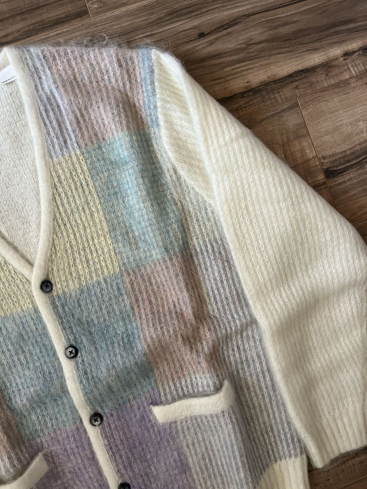 Supreme Supreme Brushed Grid Cardigan Size US L / EU 52-54 / 3 - 4 Thumbnail