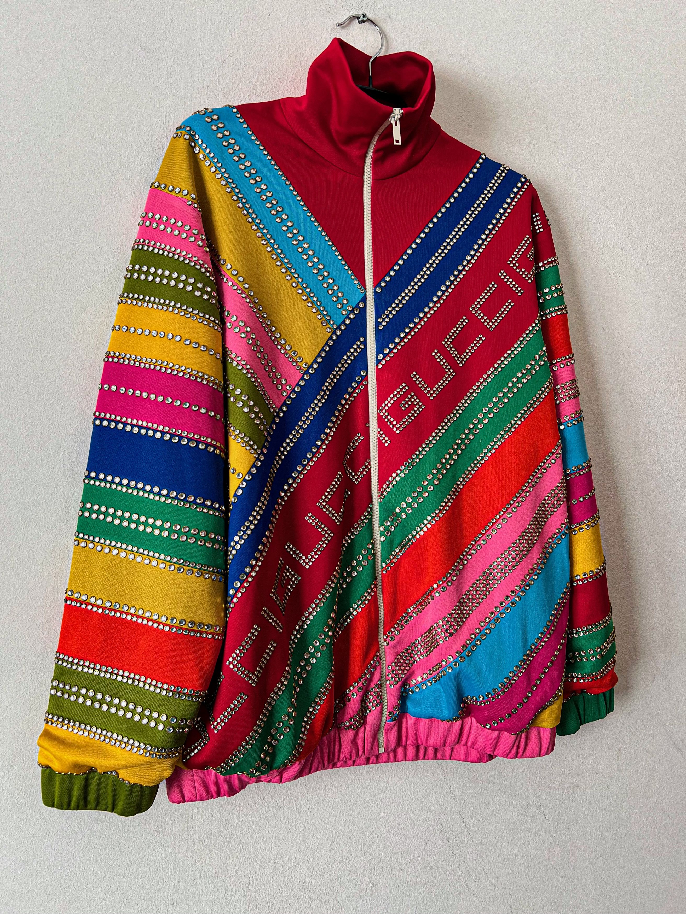 Gucci Retail at $6,372 USD, Gucci’s Crystal-Embellished Jacket Size US M / EU 48-50 / 2 - 6 Thumbnail