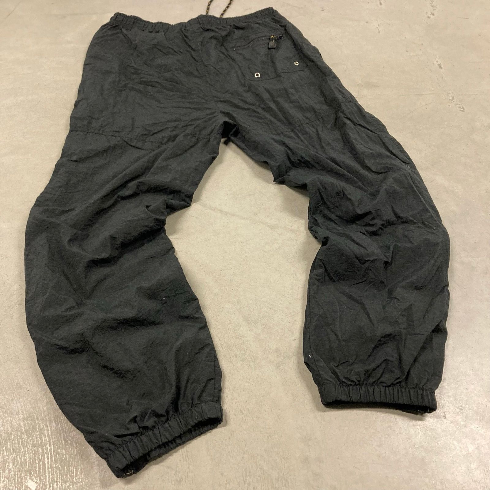 Vintage vintage y2k cargo fatigue track pants 34x30 Size US 34 / EU 50 - 2 Thumbnail
