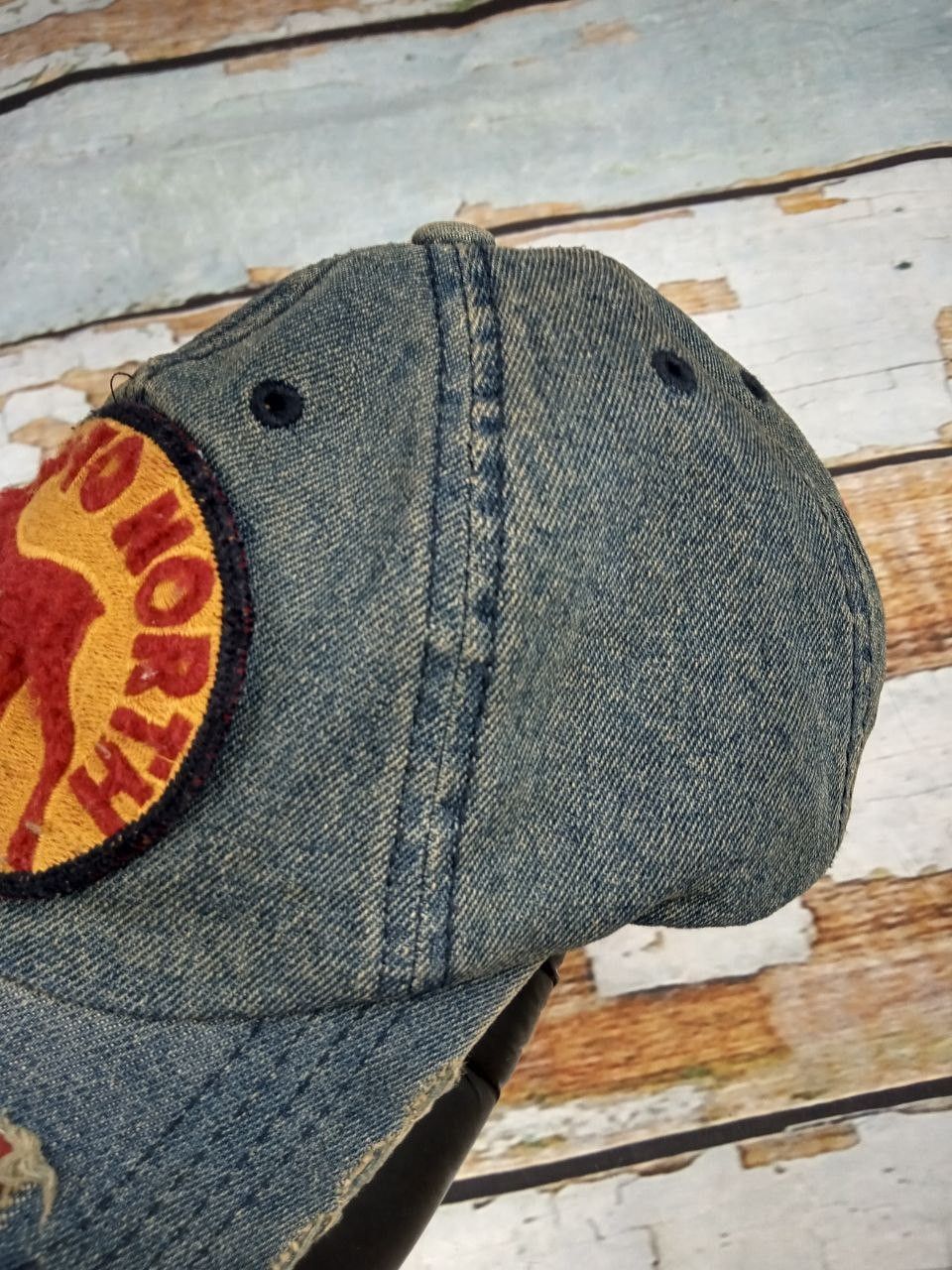 Japanese Brand Vintage JCap & Co 45 To North Moose Patch Distressed Y2k Cap Size ONE SIZE - 4 Thumbnail