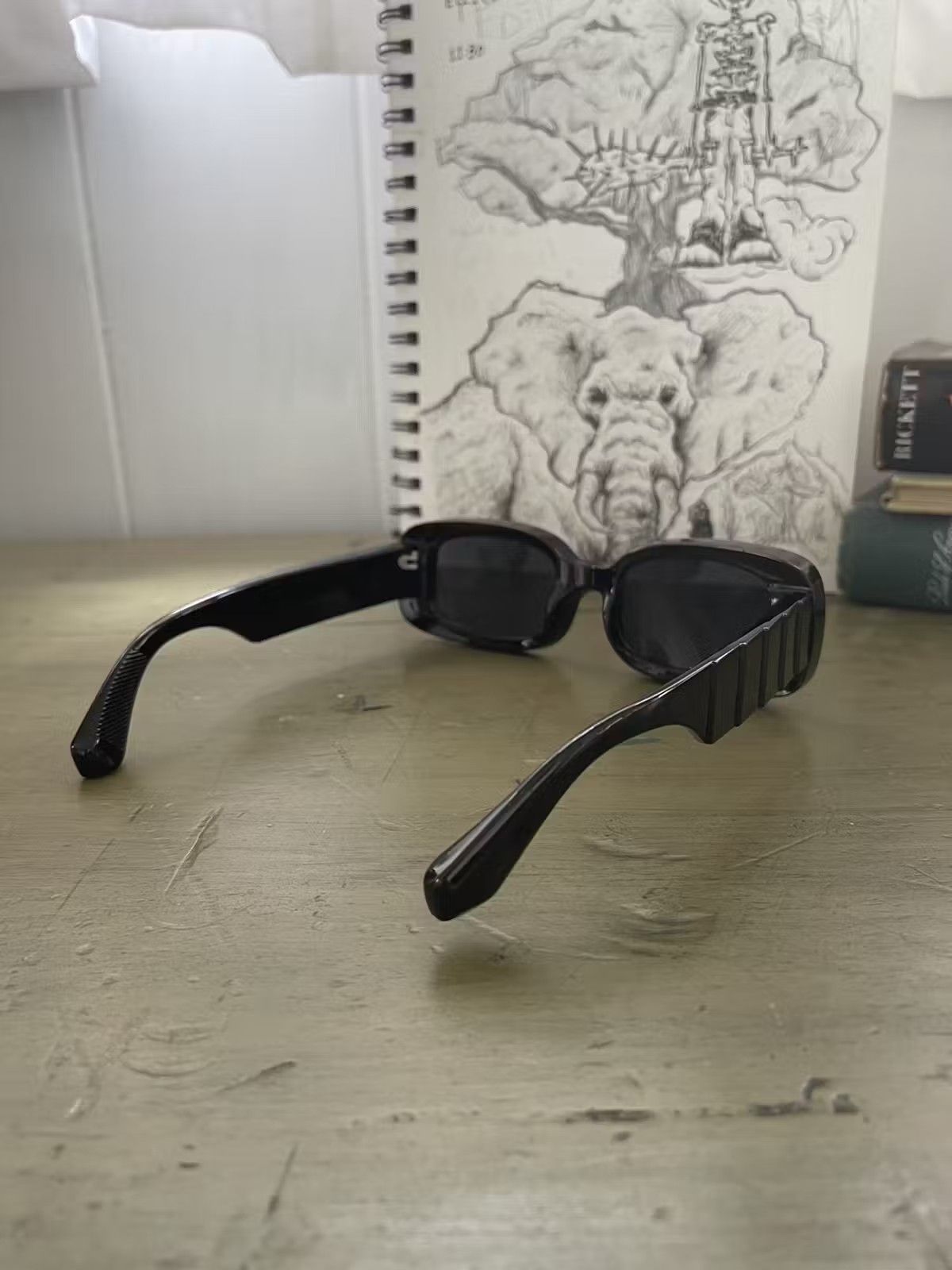 Vintage Retro punk sunglasses Size ONE SIZE - 3 Thumbnail