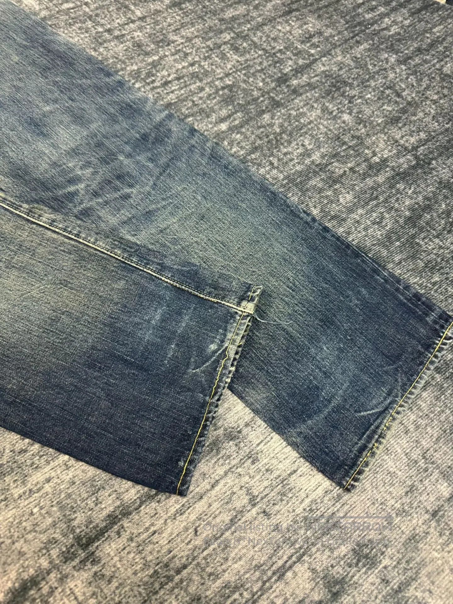 Sugar Cane Vintage Sugar Cane Japan Washed Blue Jeans. Size US 28 / EU 44 - 7 Thumbnail