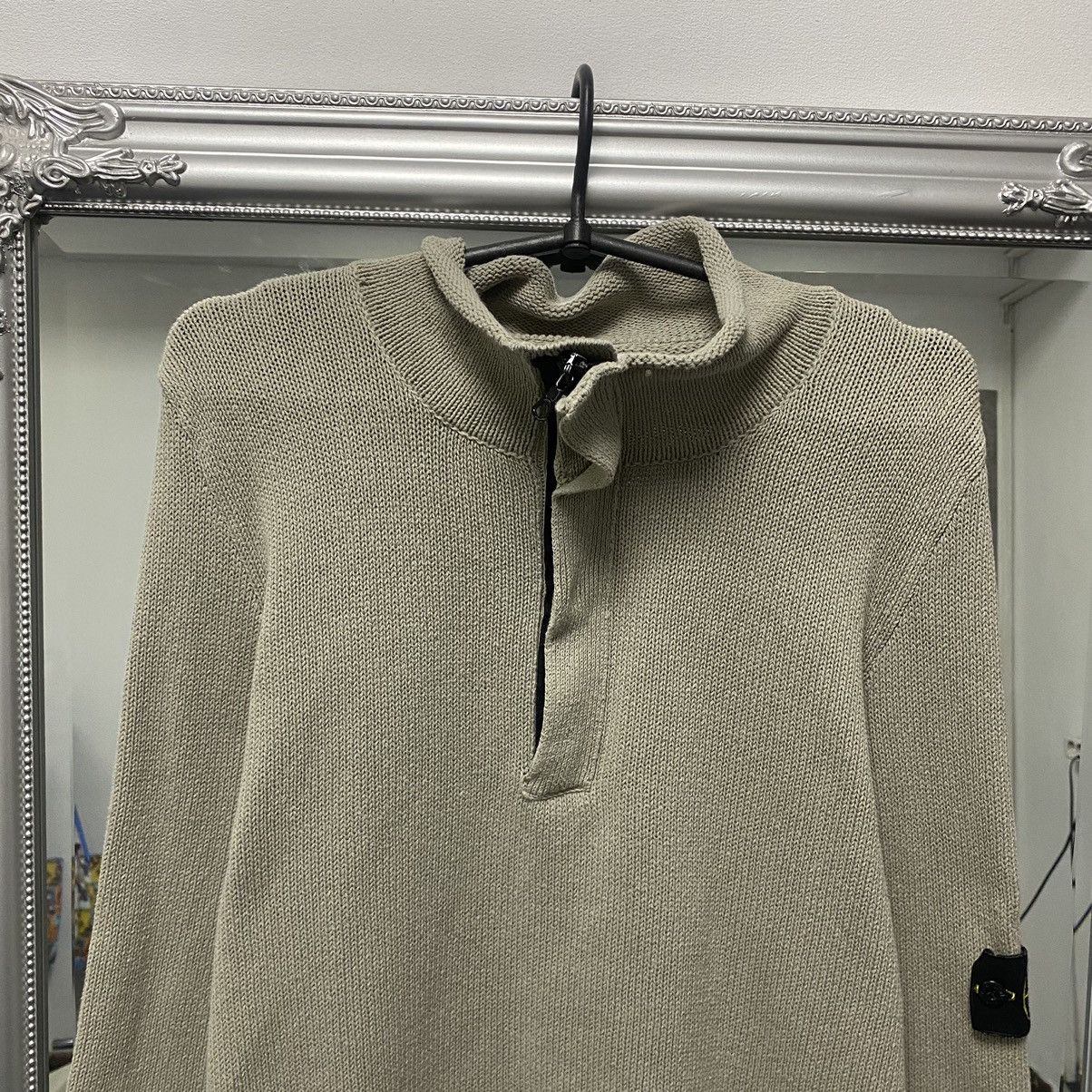 Stone Island Stone Island 1/3 Zip Sweater Size US L / EU 52-54 / 3 - 2 Thumbnail