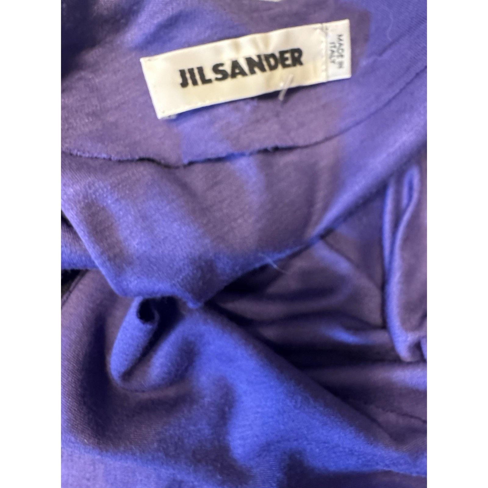 Jil Sander Jil Sander Pleated Sheath Knee Length Purple Pockets 0 Size XS / US 0-2 / IT 36-38 - 4 Thumbnail
