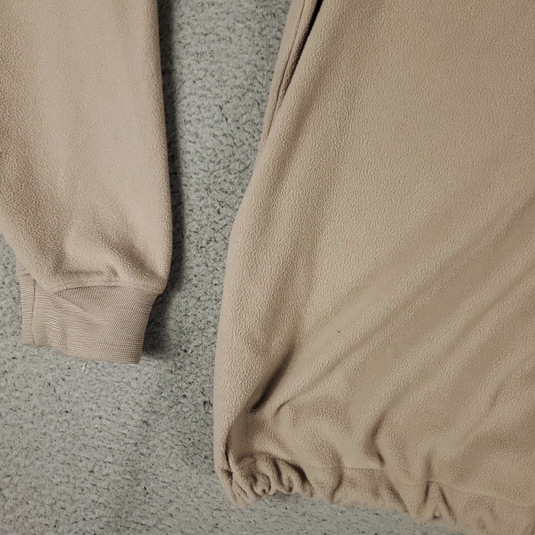 Nike Nike Sweater Mens Size Large Beige Fleece V Neck Golf Pullover Sweatshirt Size US L / EU 52-54 / 3 - 3 Thumbnail