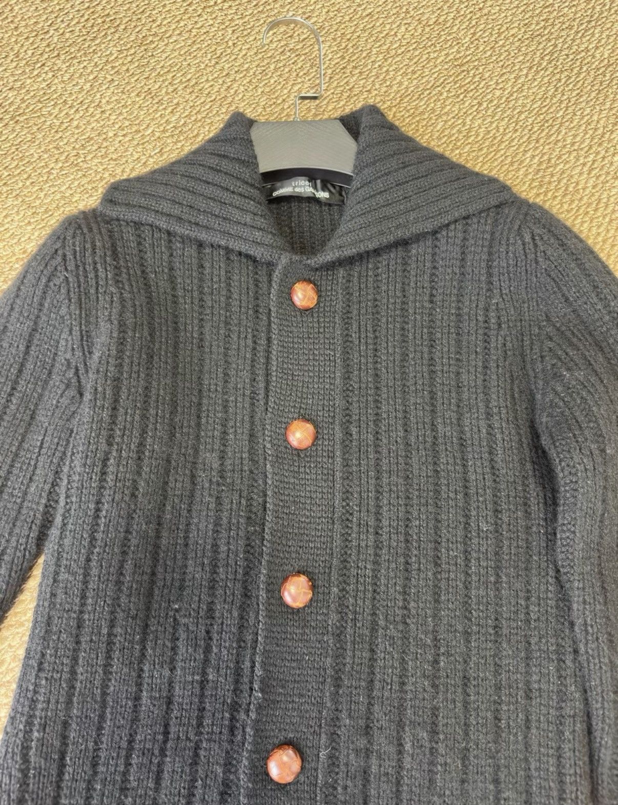 Comme des Garcons Comme des Garçons Wool Shawl Collar Cardigan K23 Size US M / EU 48-50 / 2 - 9 Thumbnail