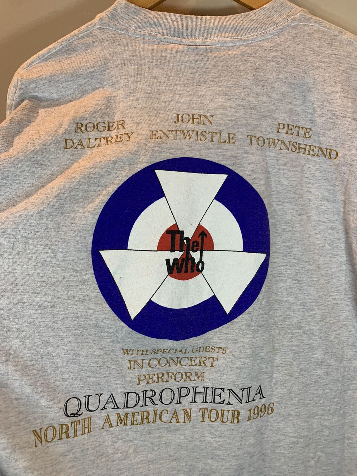 Band Tees × Vintage *RARE* Vintage 1996 The Who Quadrophenia Tour Art T-Shirt XL Size US XL / EU 56 / 4 - 4 Thumbnail