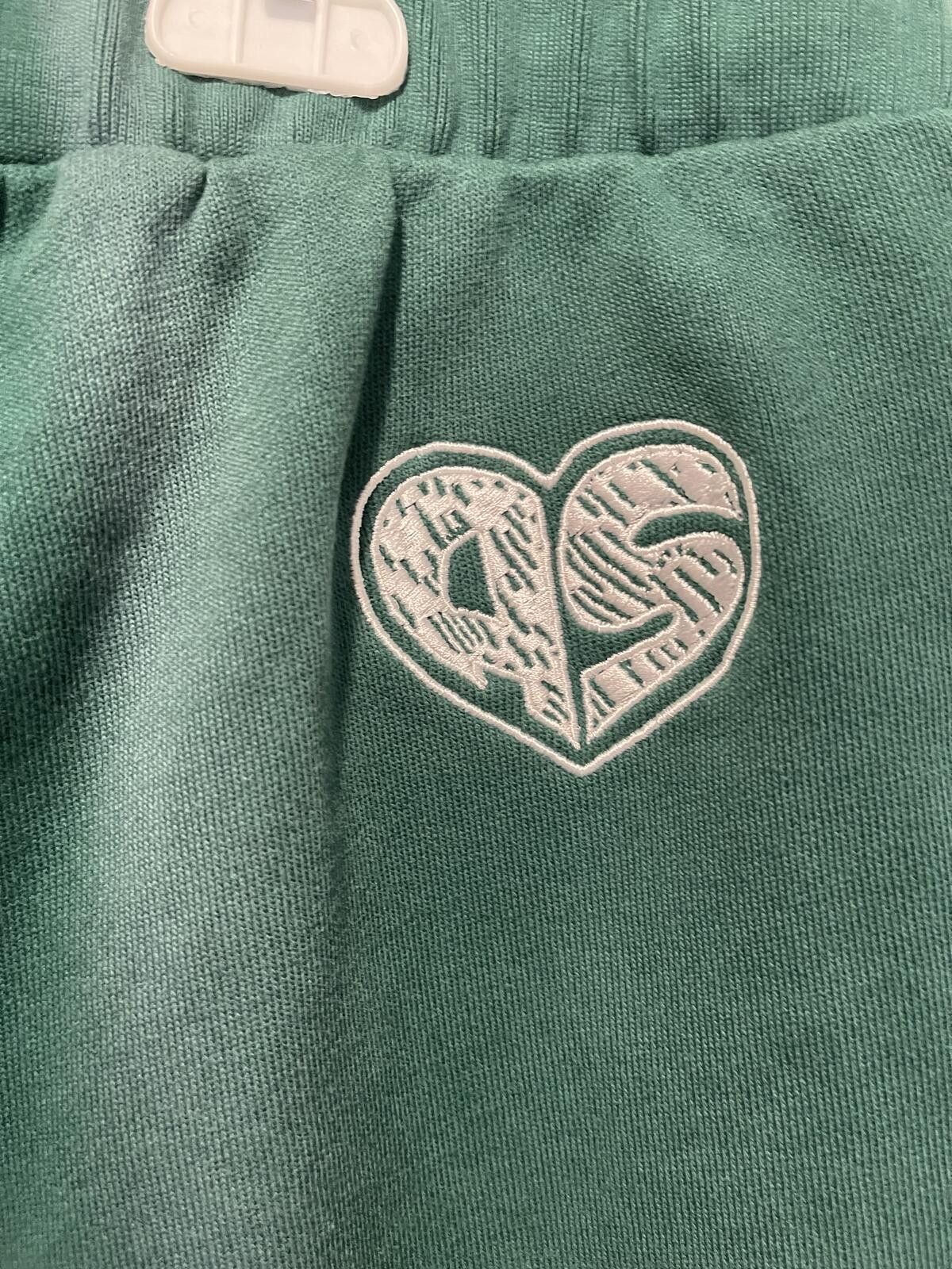 Adidas Adidas Green Jogger Sweatpants with Embroidered Logo and P.O Size 40" / US 18 - 6 Thumbnail